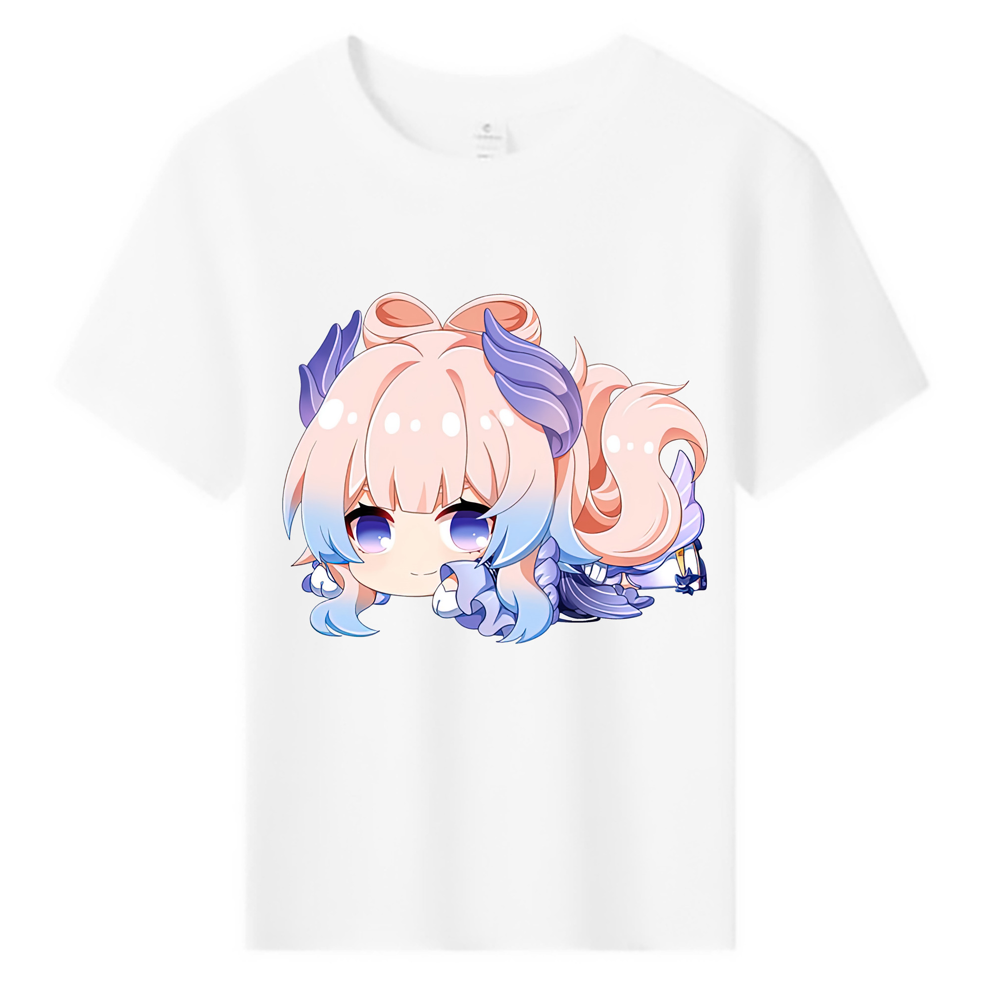 げんし神 珊瑚宮心海 サンゴノミヤ・ココミ genshin Sangonomiya Kokomi 綿100％キッズTシャツ（フロントプリント）