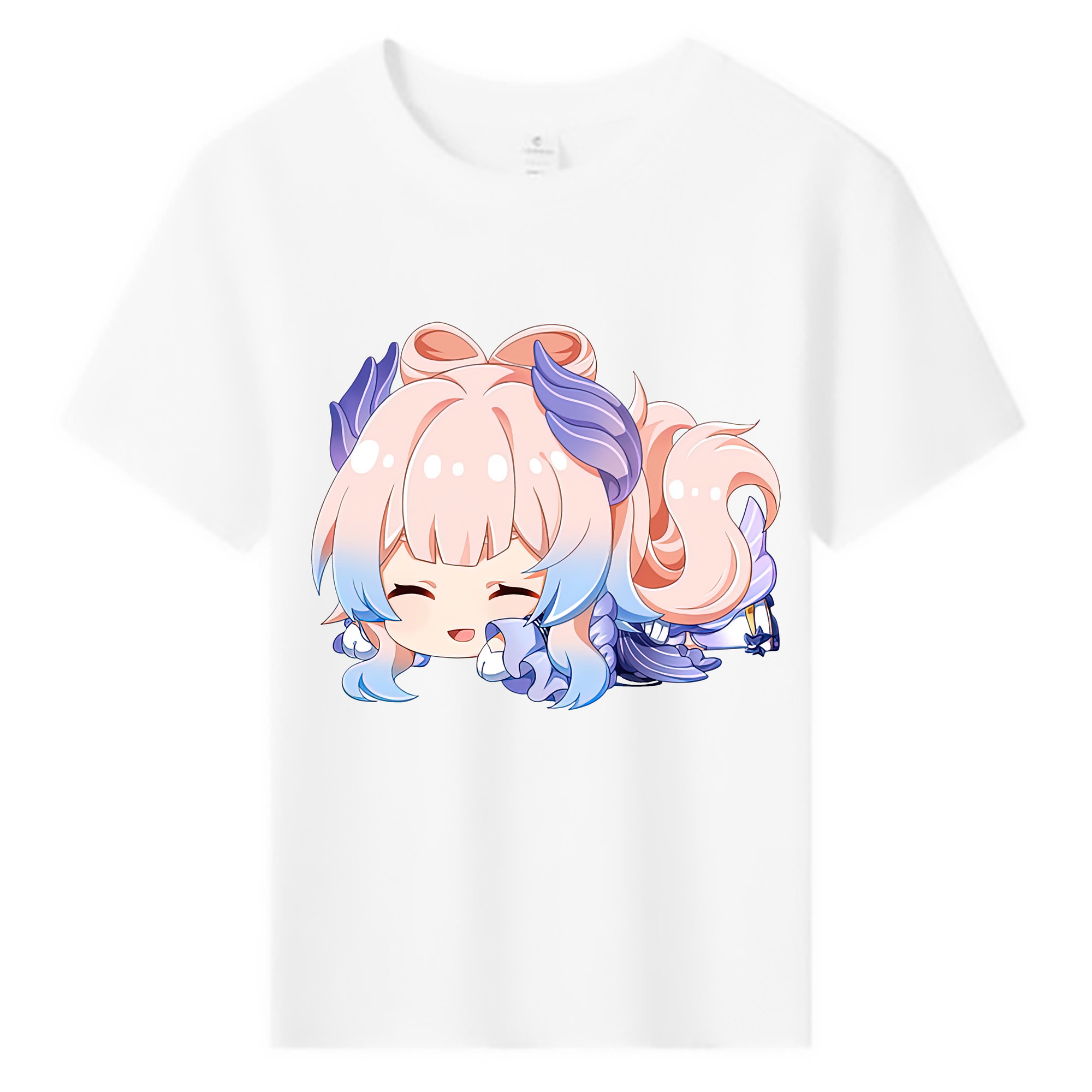 げんし神 珊瑚宮心海 サンゴノミヤ・ココミ genshin Sangonomiya Kokomi 綿100％キッズTシャツ（フロントプリント）