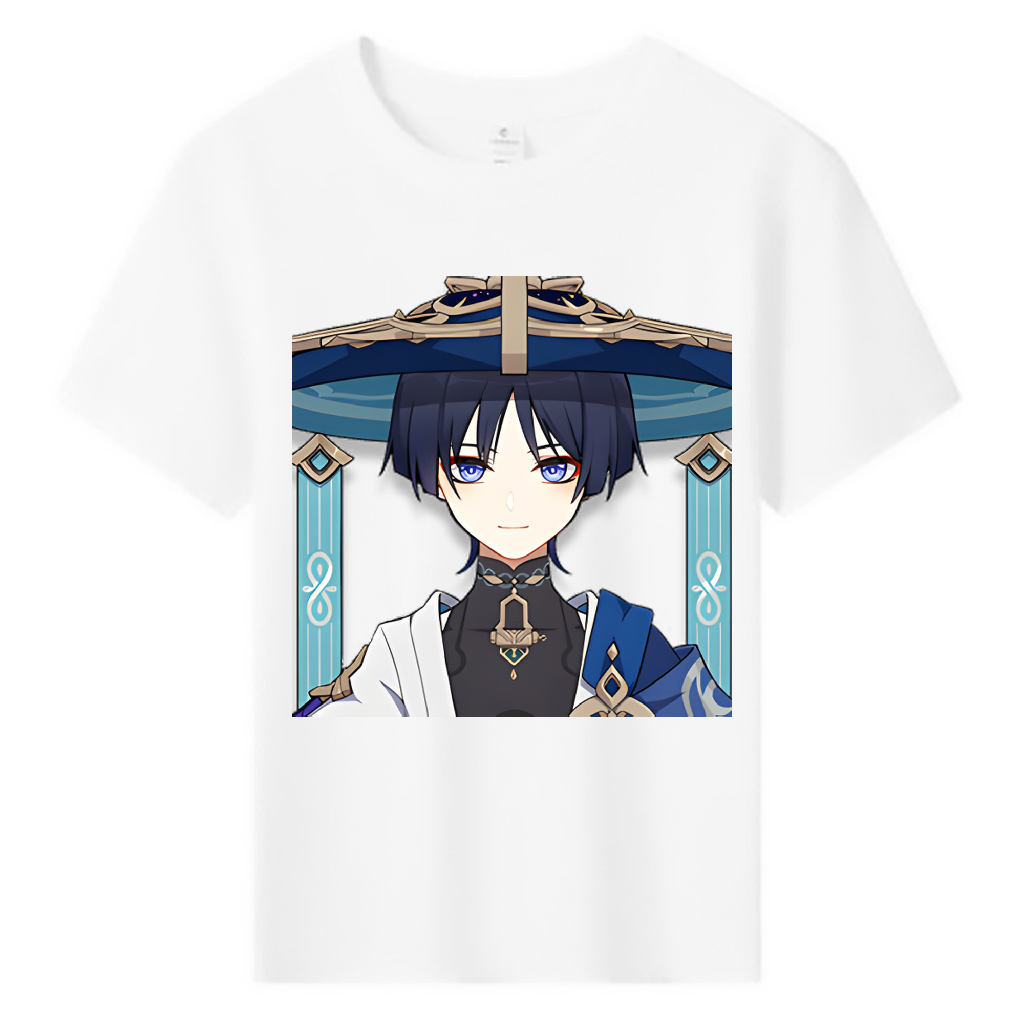げんし神 さんペい genshin Sanpei 綿100％キッズTシャツ（フロントプリント）