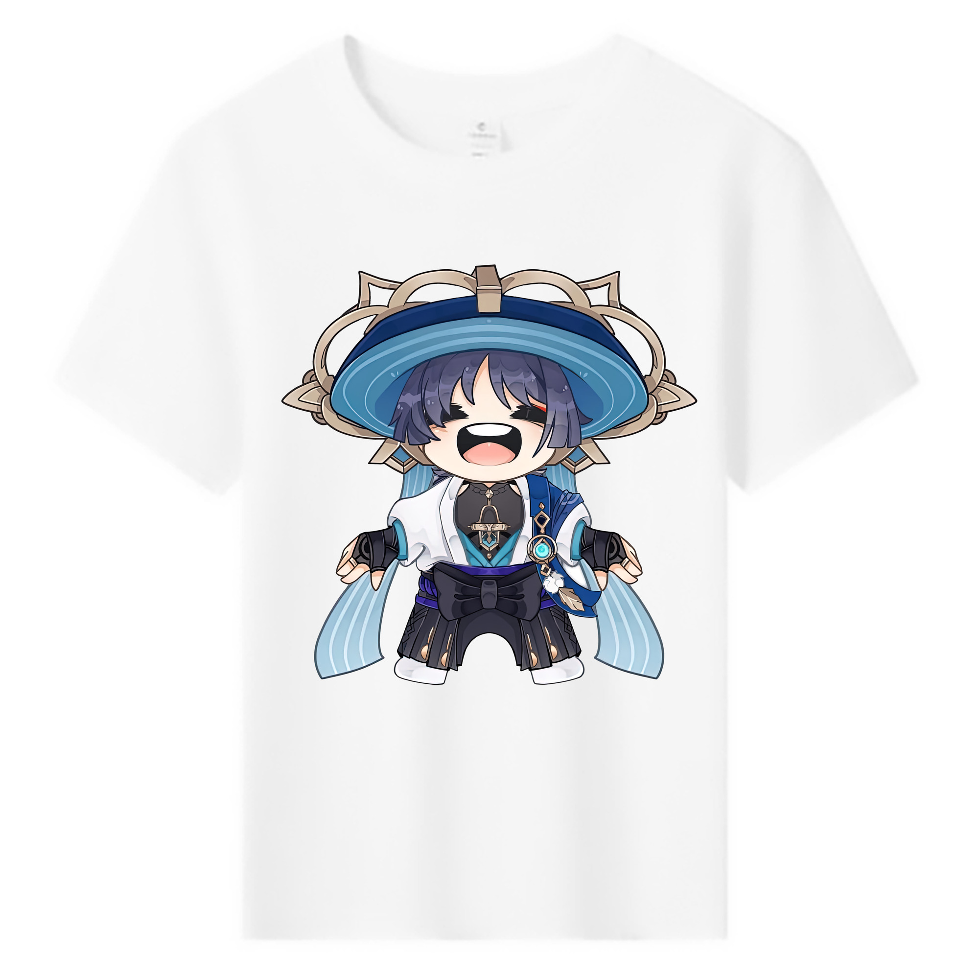 げんし神 さんペい genshin Sanpei 綿100％キッズTシャツ（フロントプリント）