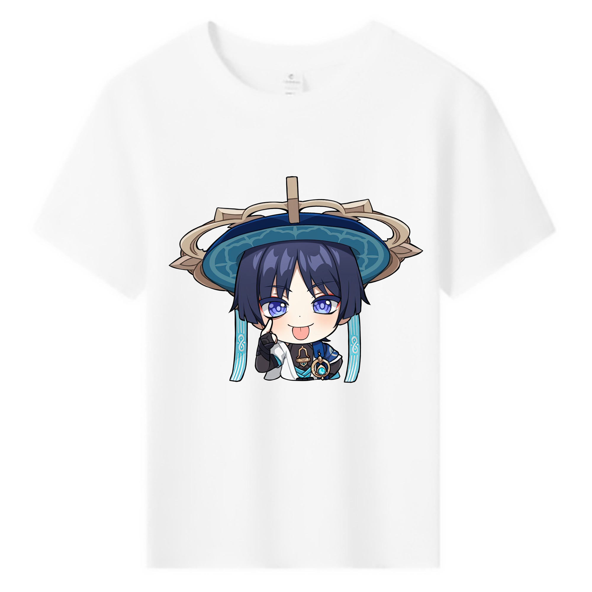 げんし神 さんペい genshin Sanpei 綿100％キッズTシャツ（フロントプリント）