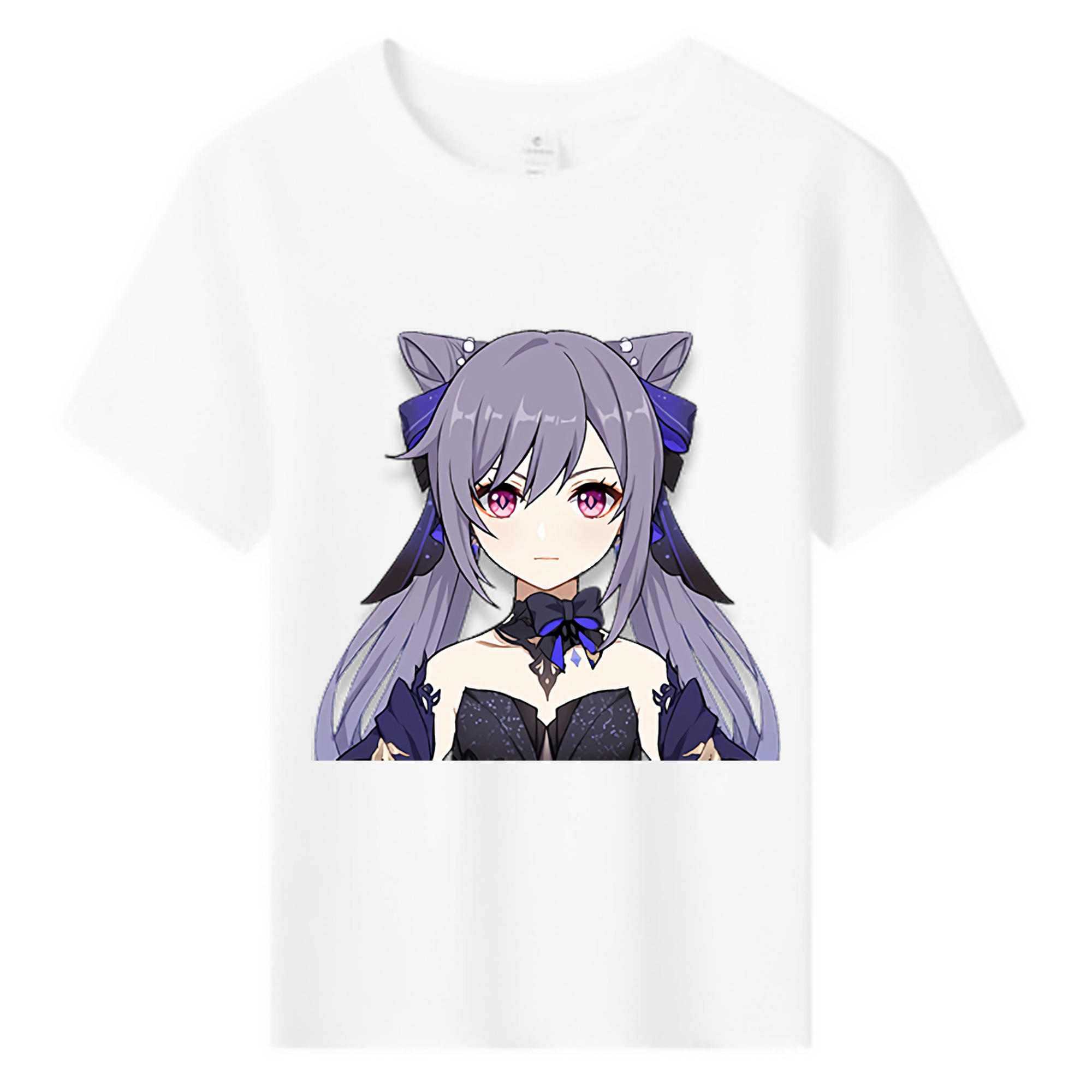 げんし神 刻晴 こくせい genshin Kokusei 綿100％キッズTシャツ（フロントプリント）