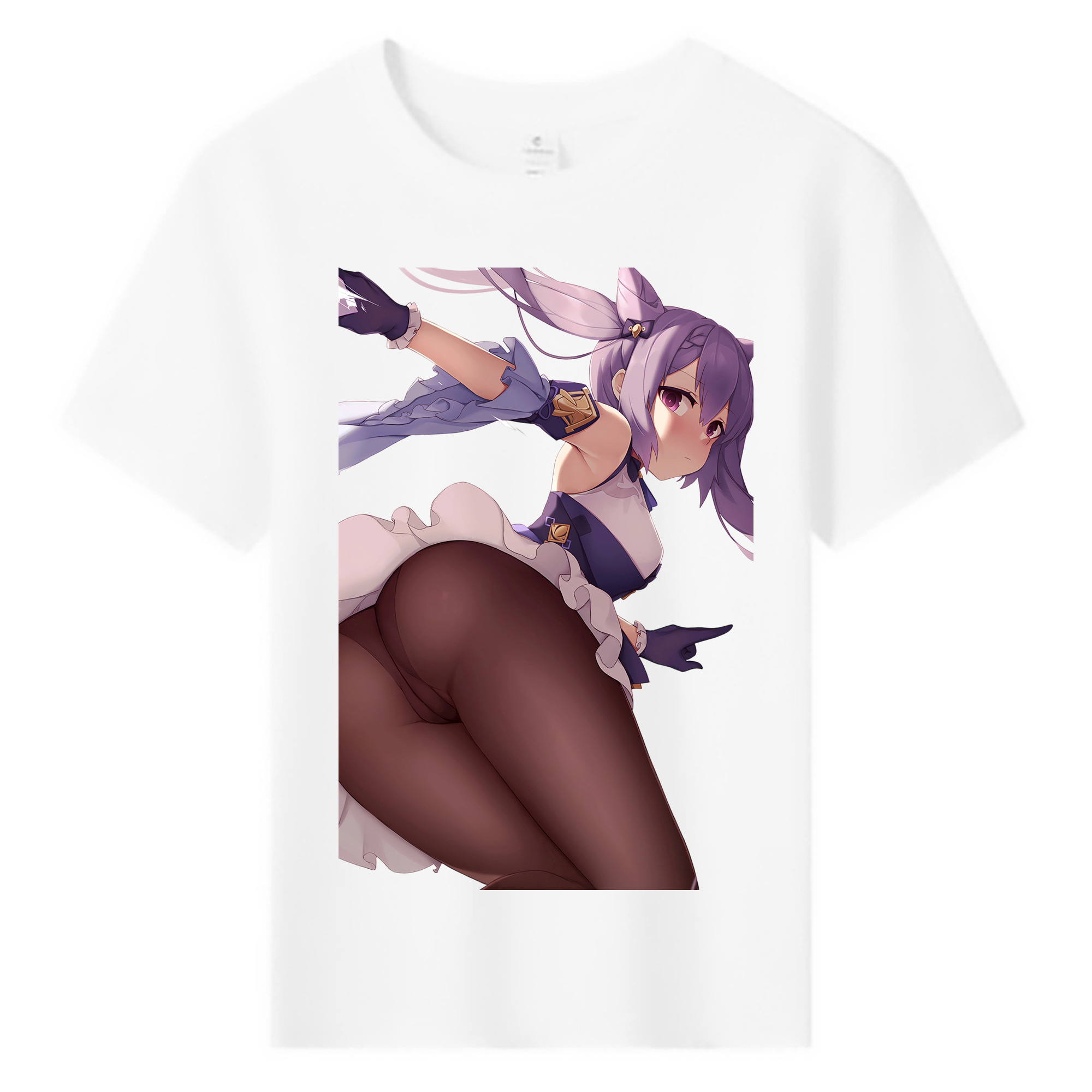 げんし神 刻晴 こくせい genshin Kokusei 綿100％キッズTシャツ（フロントプリント）