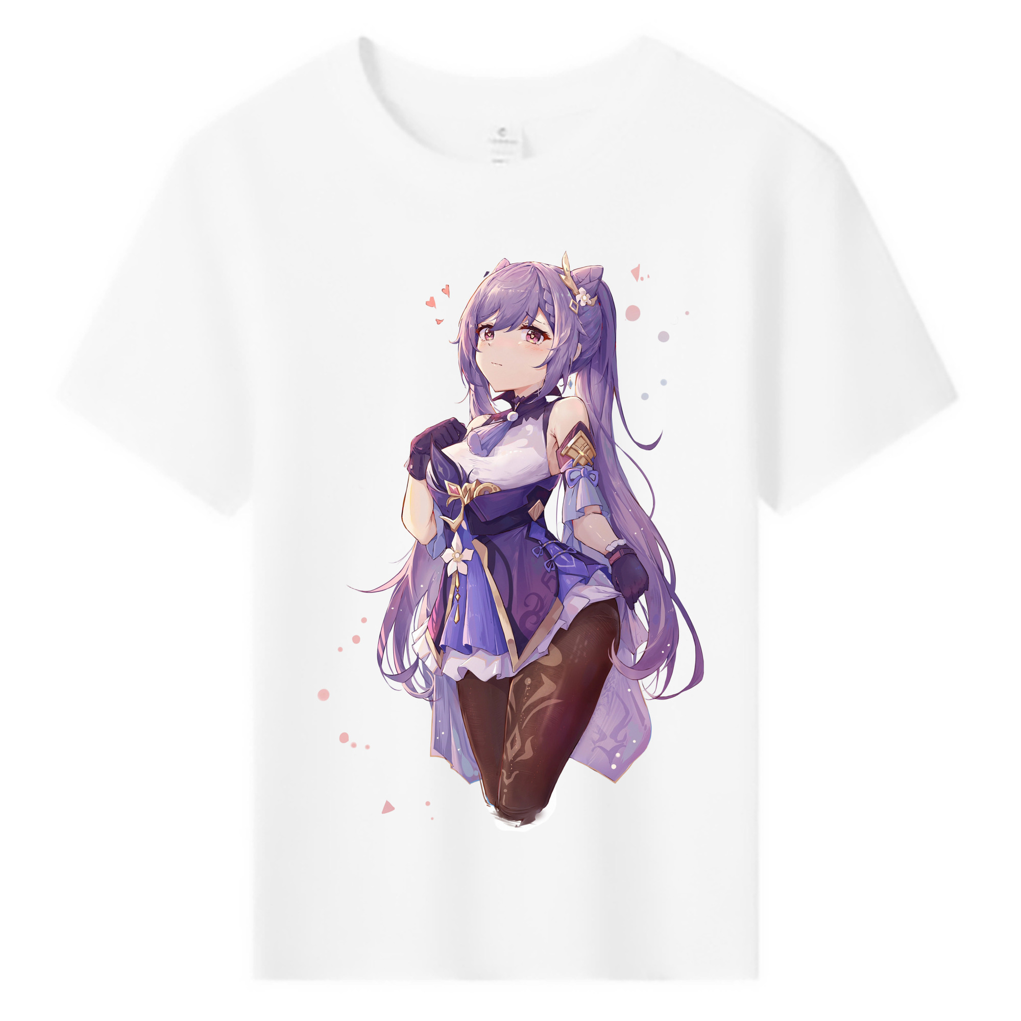 げんし神 刻晴 こくせい genshin Kokusei 綿100％キッズTシャツ（フロントプリント）