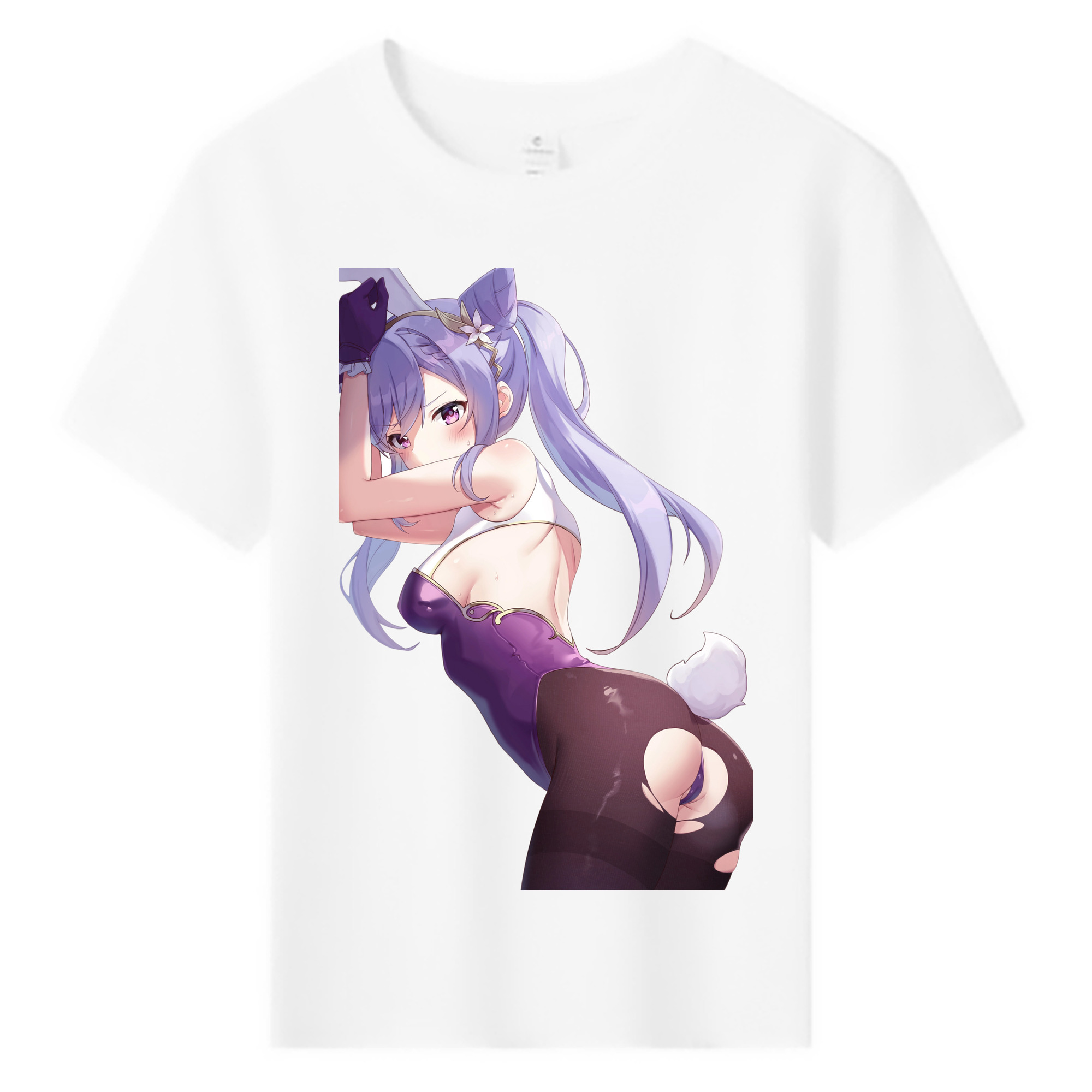 げんし神 刻晴 こくせい genshin Kokusei 綿100％キッズTシャツ（フロントプリント）