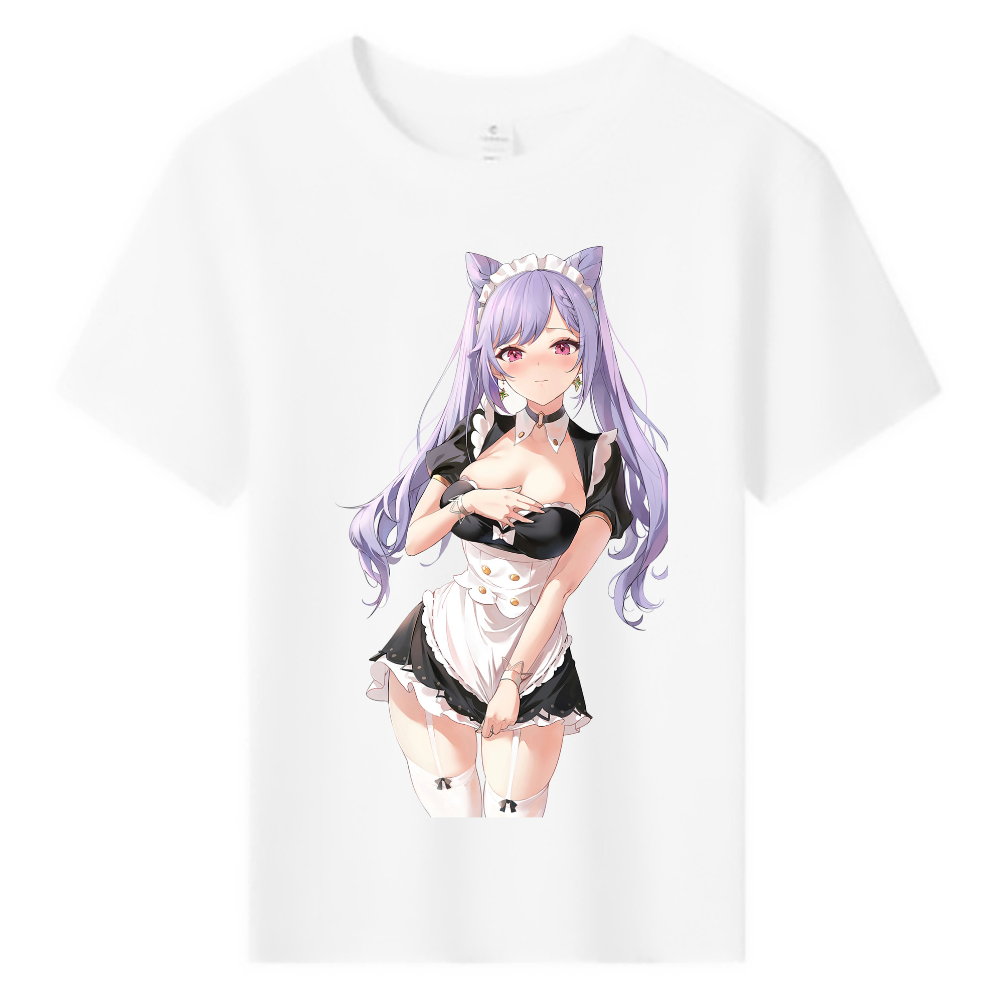 げんし神 刻晴 こくせい genshin Kokusei 綿100％キッズTシャツ（フロントプリント）