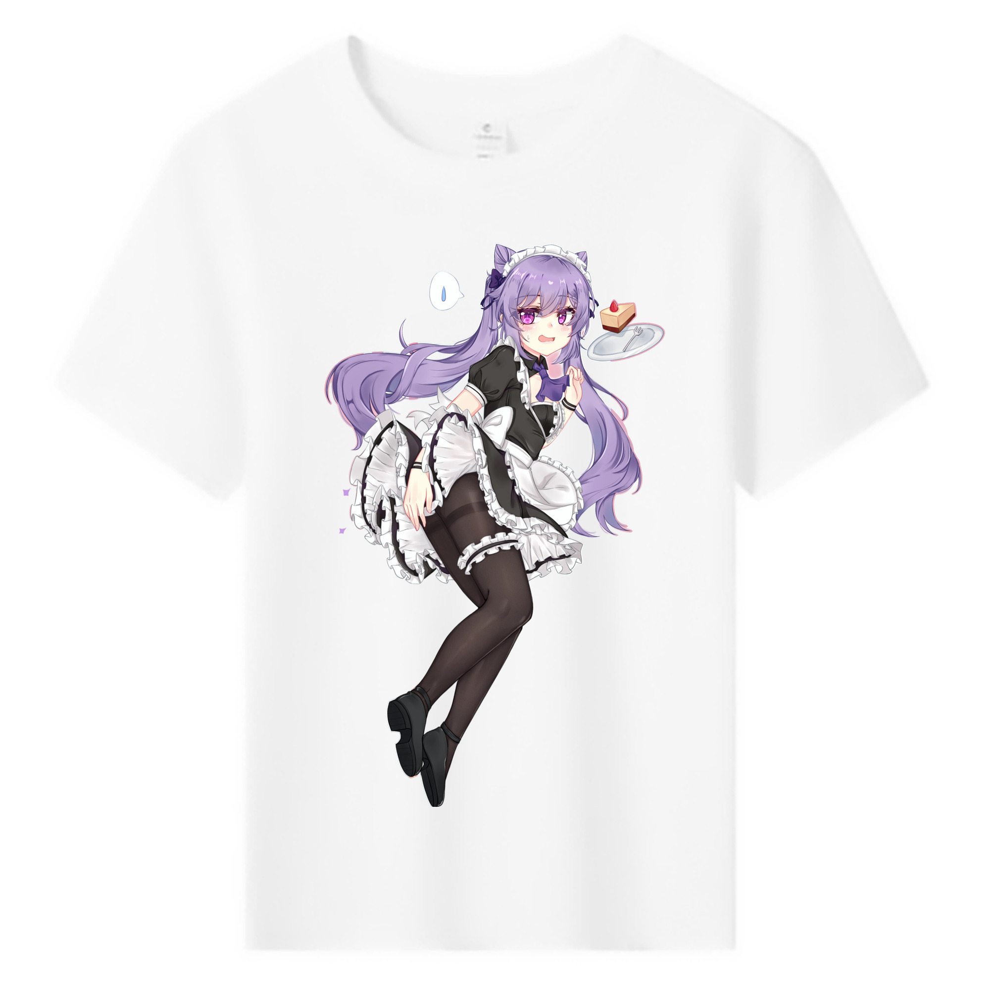 げんし神 刻晴 こくせい genshin Kokusei 綿100％キッズTシャツ（フロントプリント）