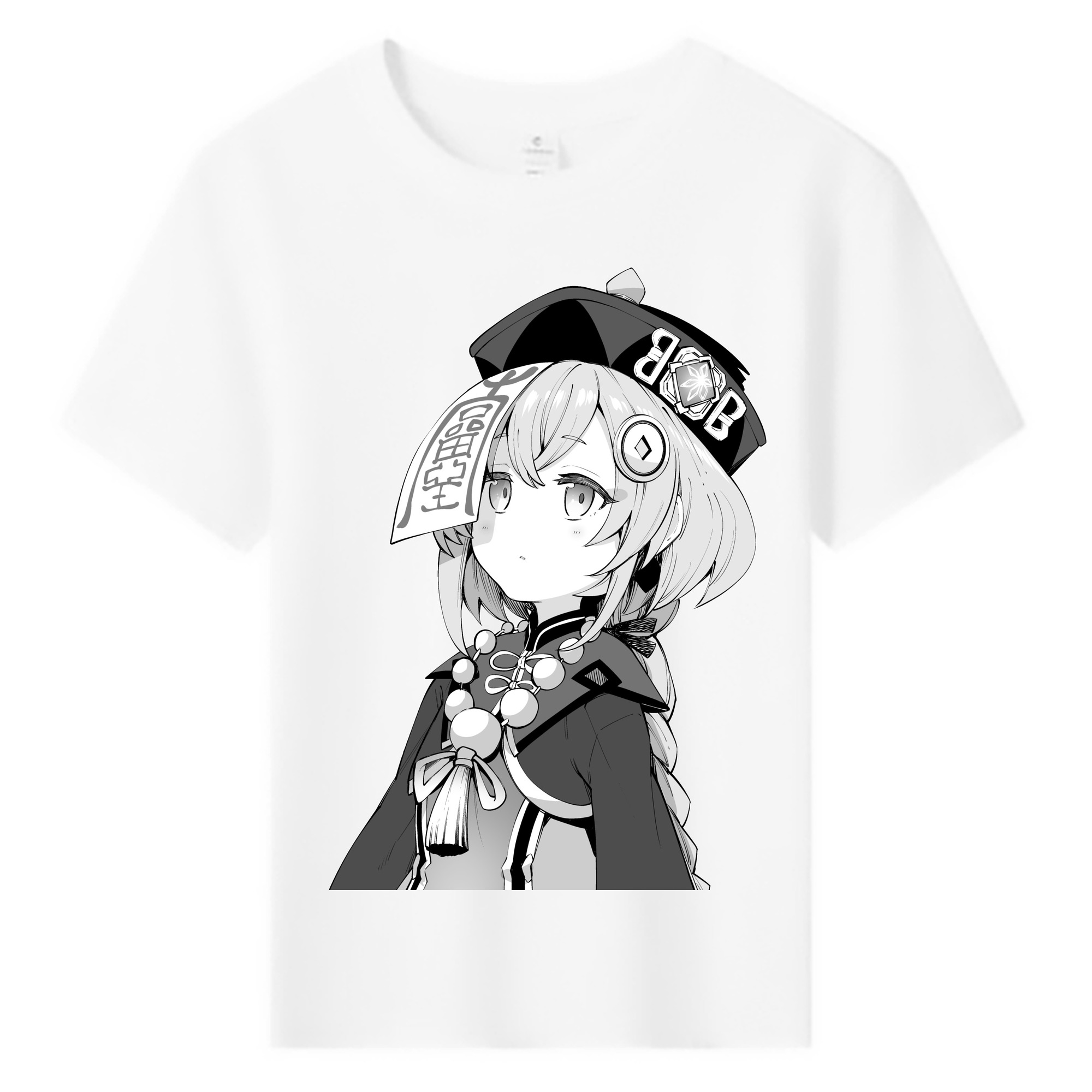 げんし神 七七 なな  genshin Nana 綿100％キッズTシャツ（フロントプリント）