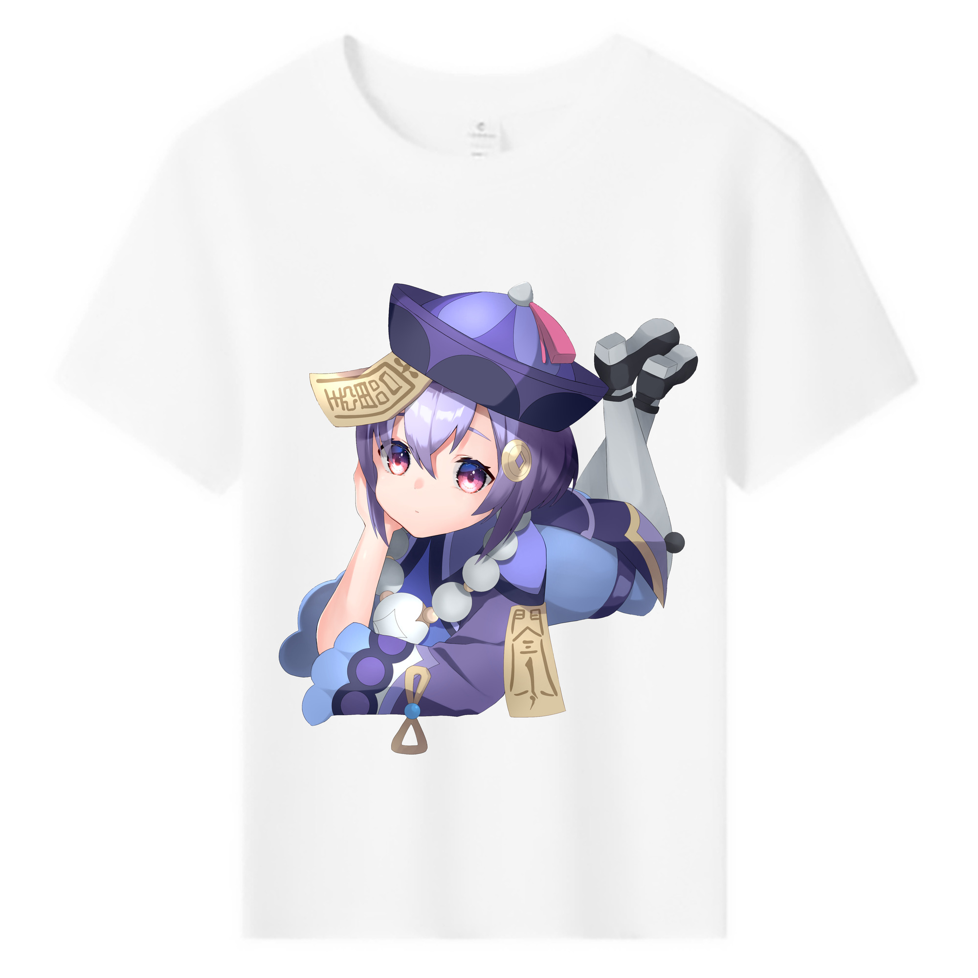 げんし神 七七 なな  genshin Nana 綿100％キッズTシャツ（フロントプリント）
