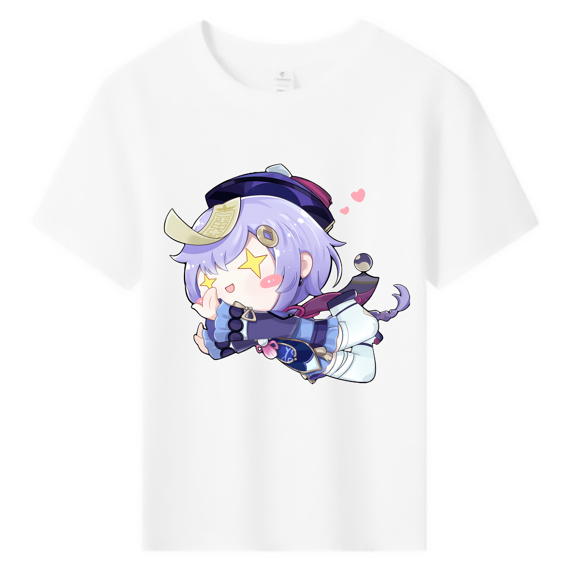 げんし神 七七 なな  genshin Nana 綿100％キッズTシャツ（フロントプリント）