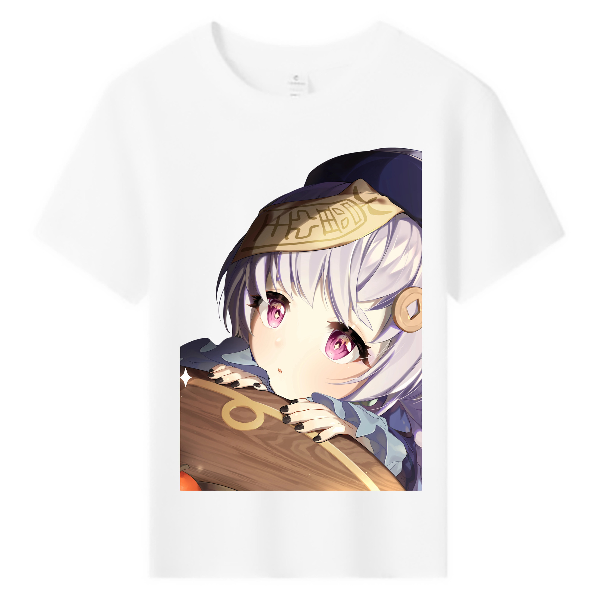 げんし神 七七 なな  genshin Nana 綿100％キッズTシャツ（フロントプリント）