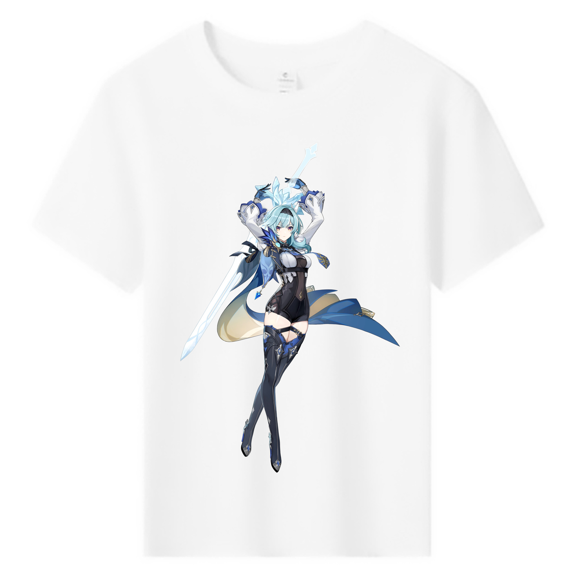 げんし神 优菈 ゆうら genshin Yūra 綿100％キッズTシャツ（フロントプリント）
