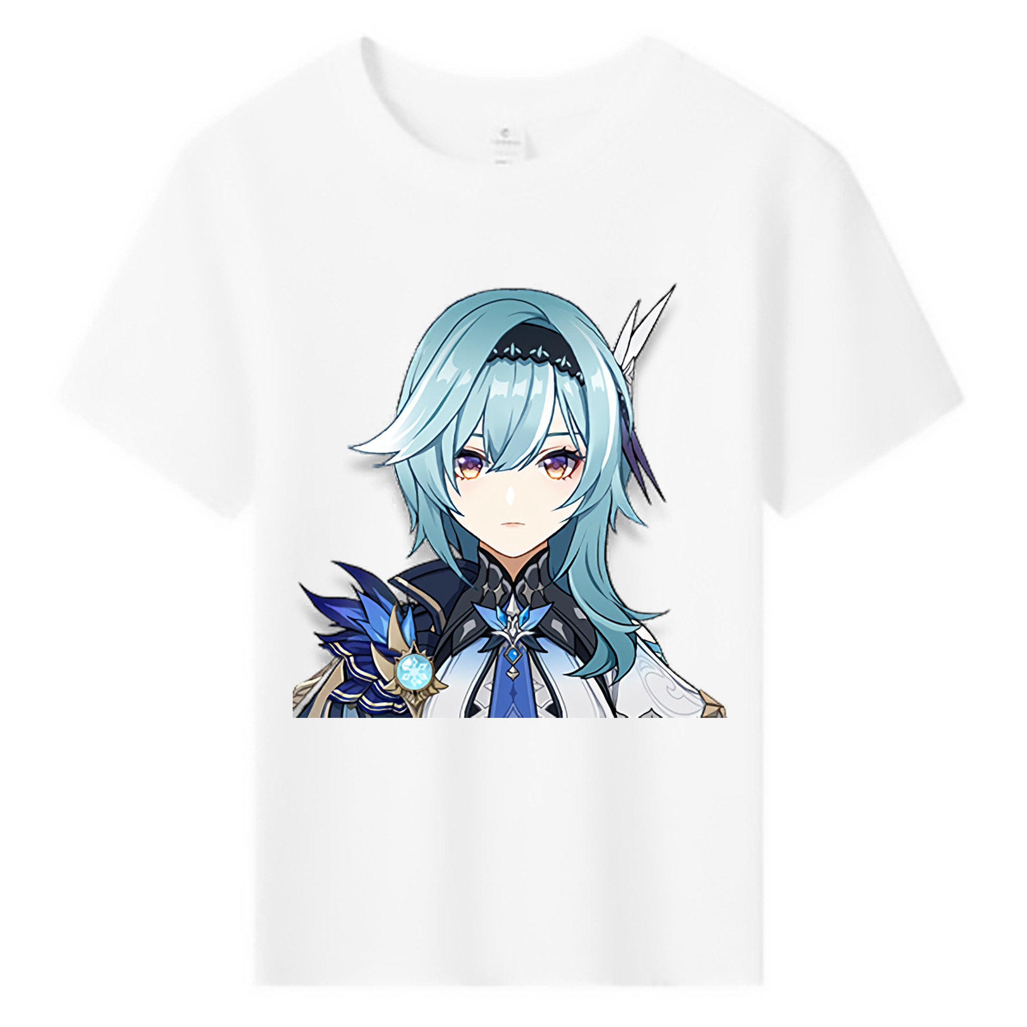 げんし神 优菈 ゆうら genshin Yūra 綿100％キッズTシャツ（フロントプリント）