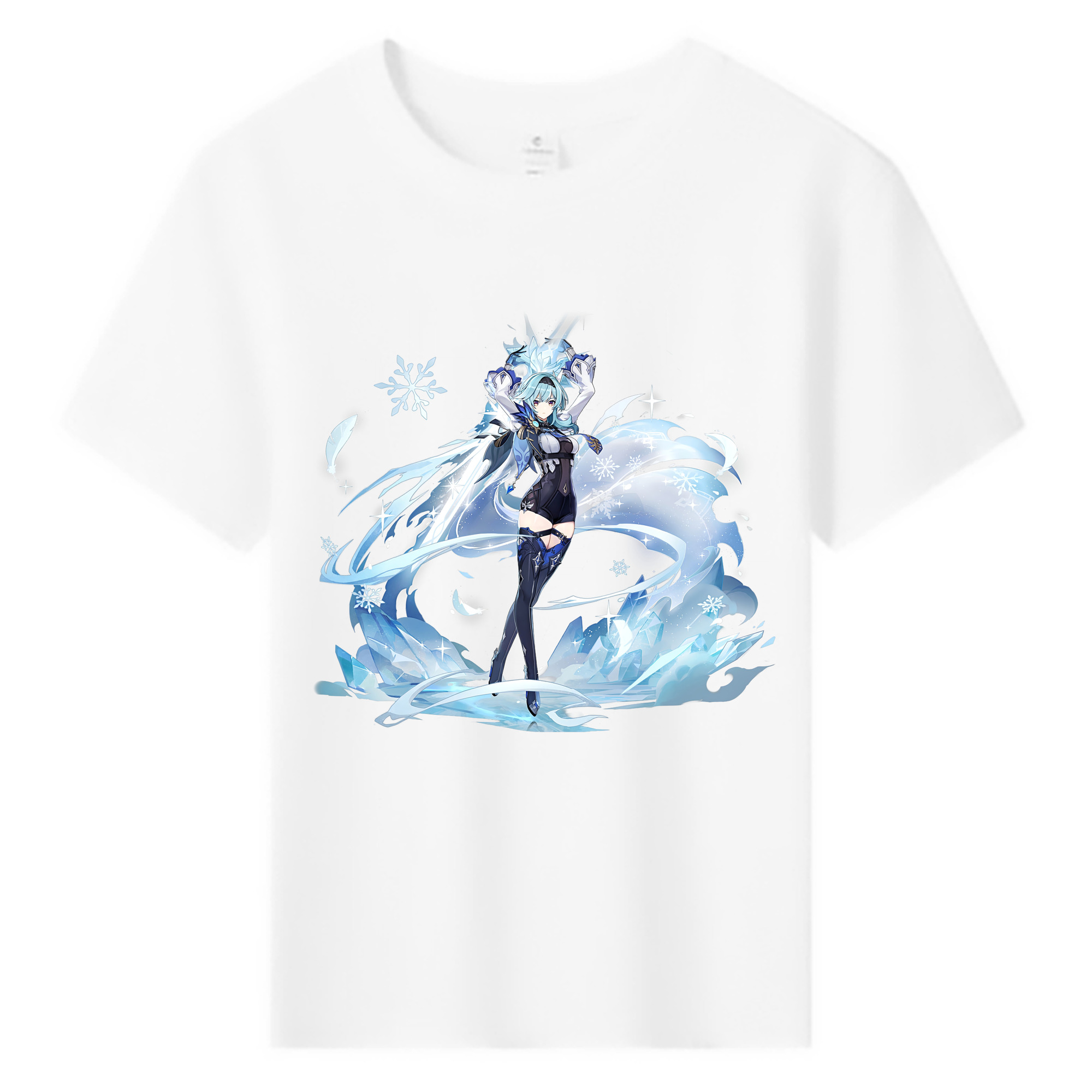 げんし神 优菈 ゆうら genshin Yūra 綿100％キッズTシャツ（フロントプリント）