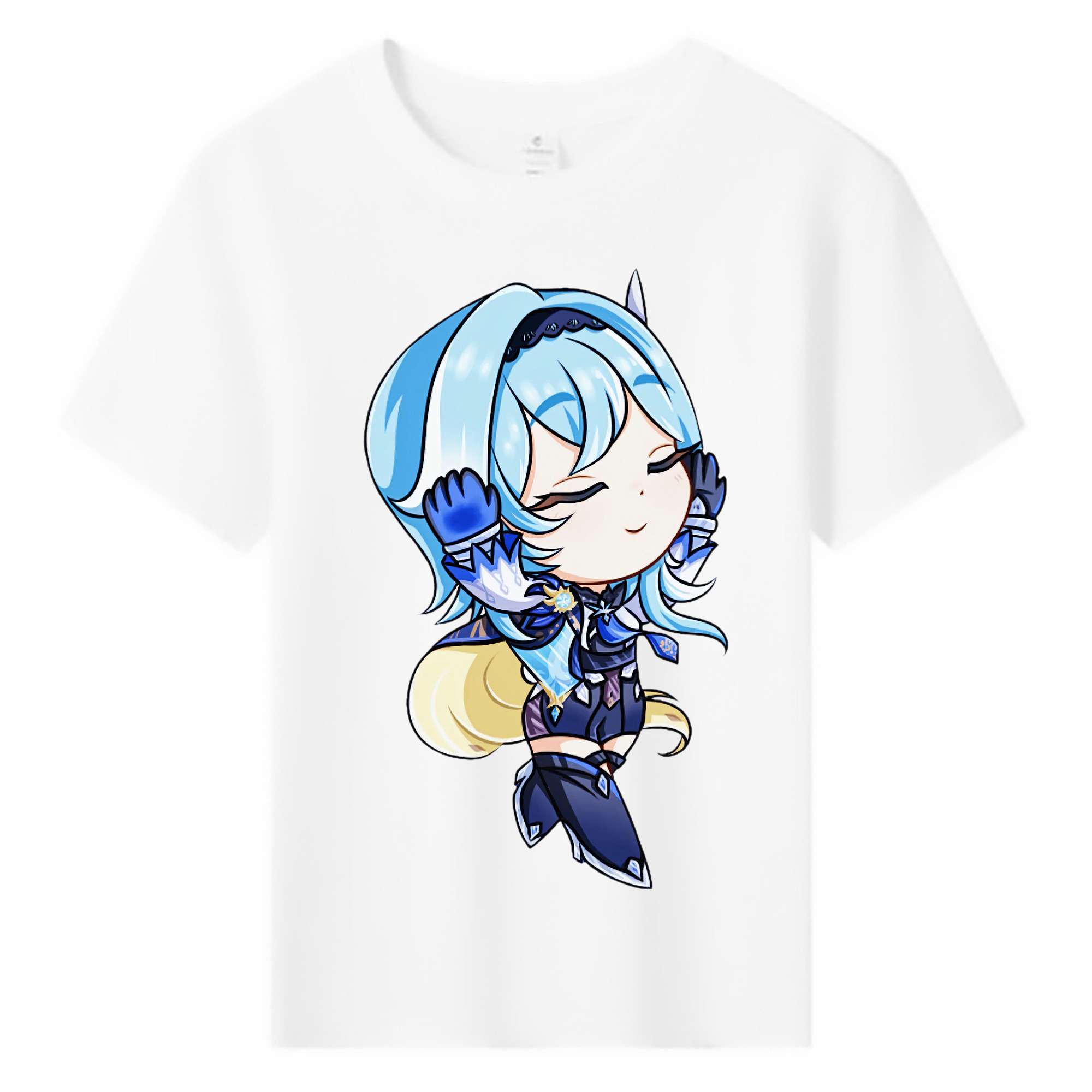 げんし神 优菈 ゆうら genshin Yūra 綿100％キッズTシャツ（フロントプリント）