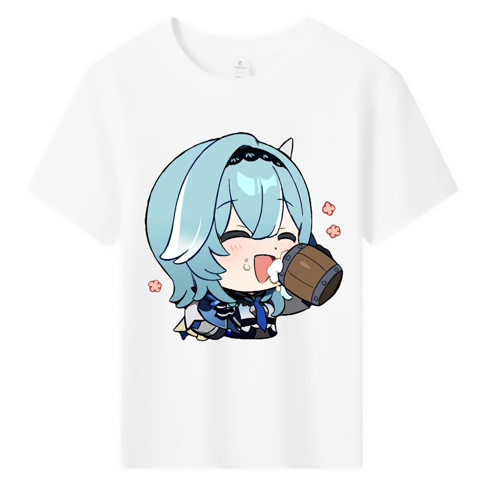げんし神 优菈 ゆうら genshin Yūra 綿100％キッズTシャツ（フロントプリント）