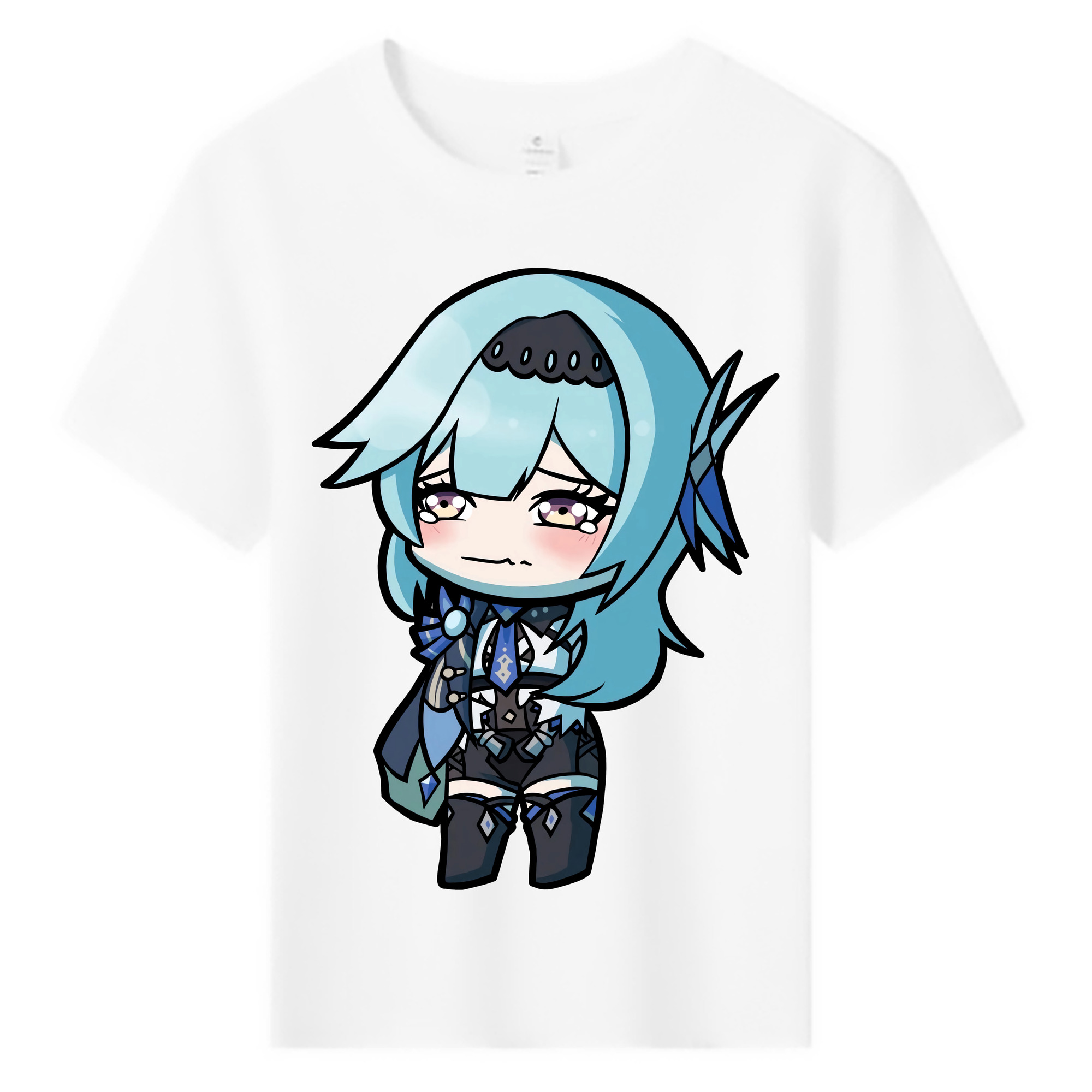げんし神 优菈 ゆうら genshin Yūra 綿100％キッズTシャツ（フロントプリント）