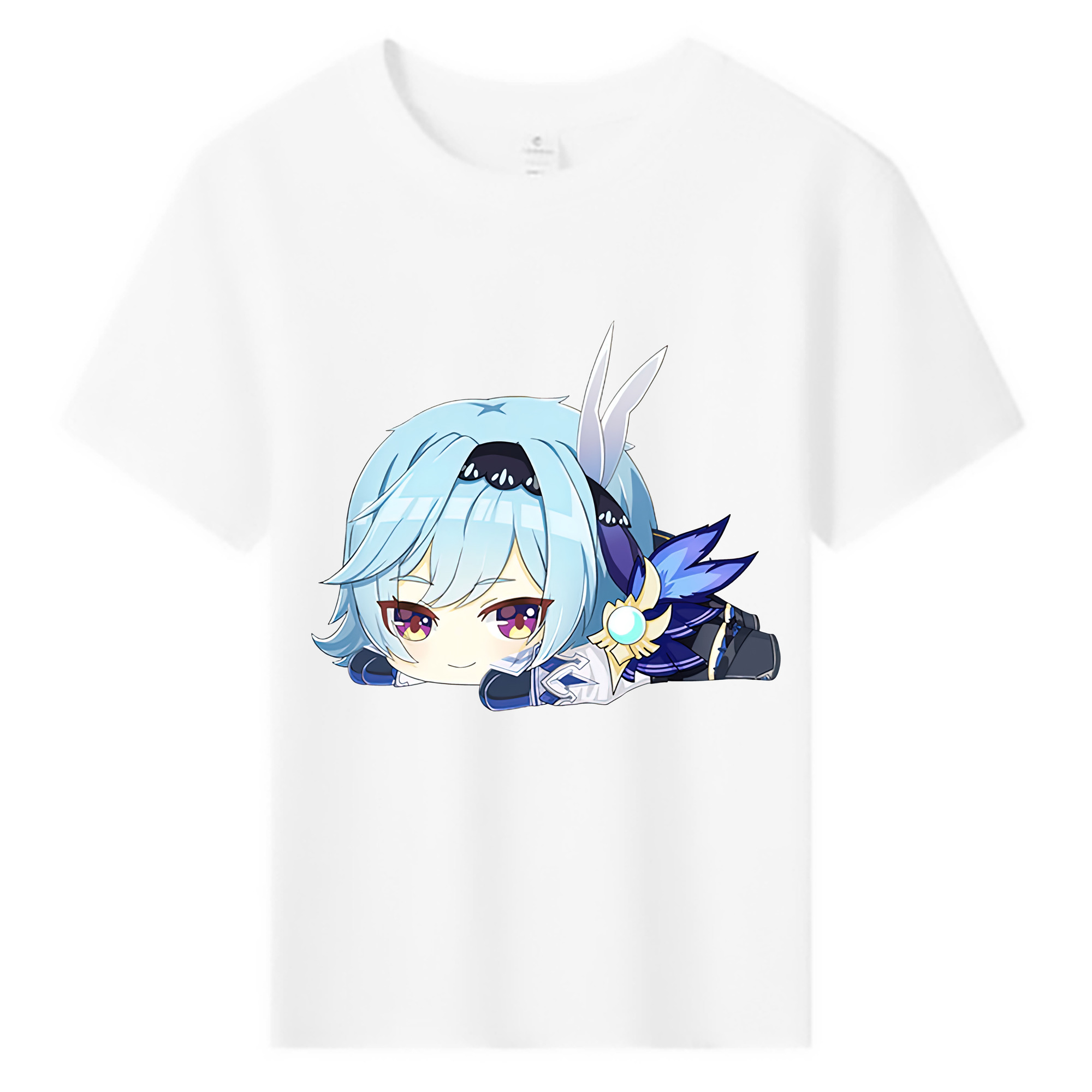 げんし神 优菈 ゆうら genshin Yūra 綿100％キッズTシャツ（フロントプリント）