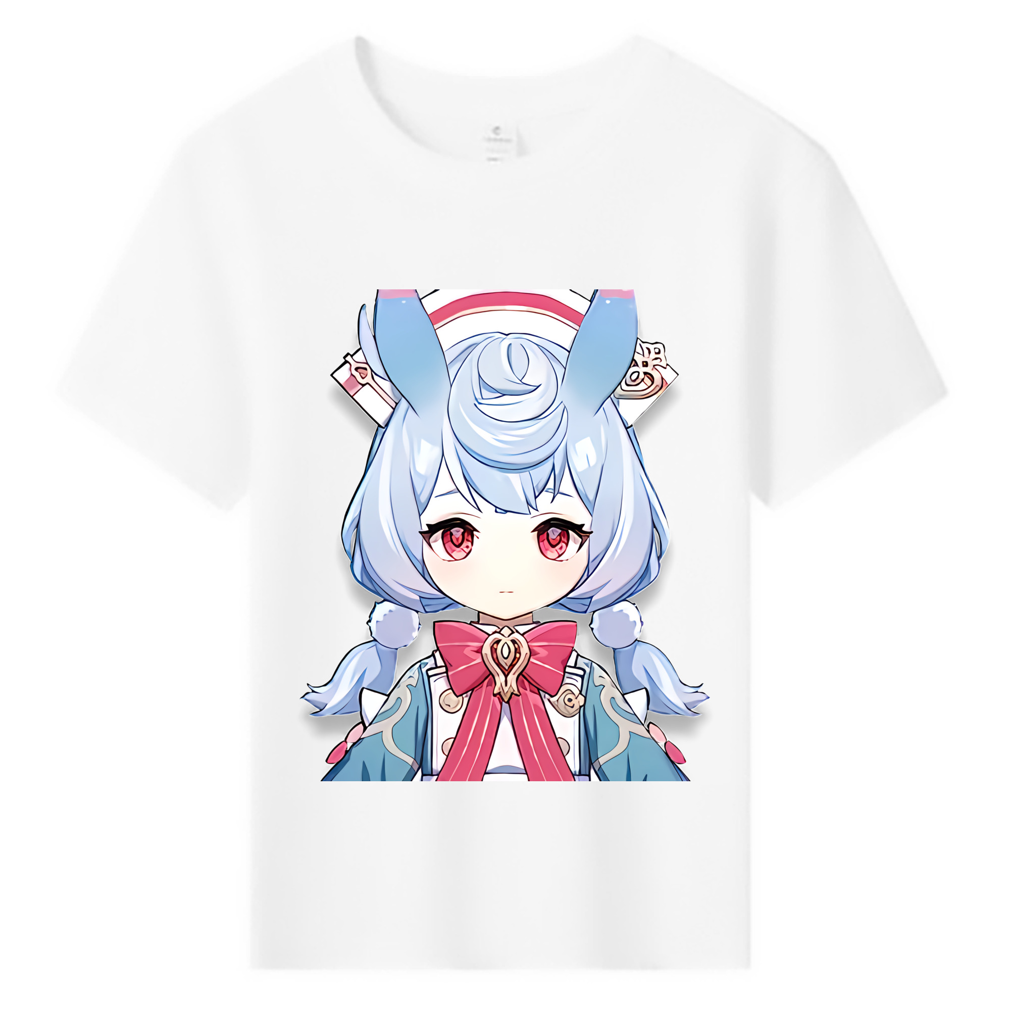 げんし神 シゲウィン genshin Shigewin 綿100％キッズTシャツ（フロントプリント）