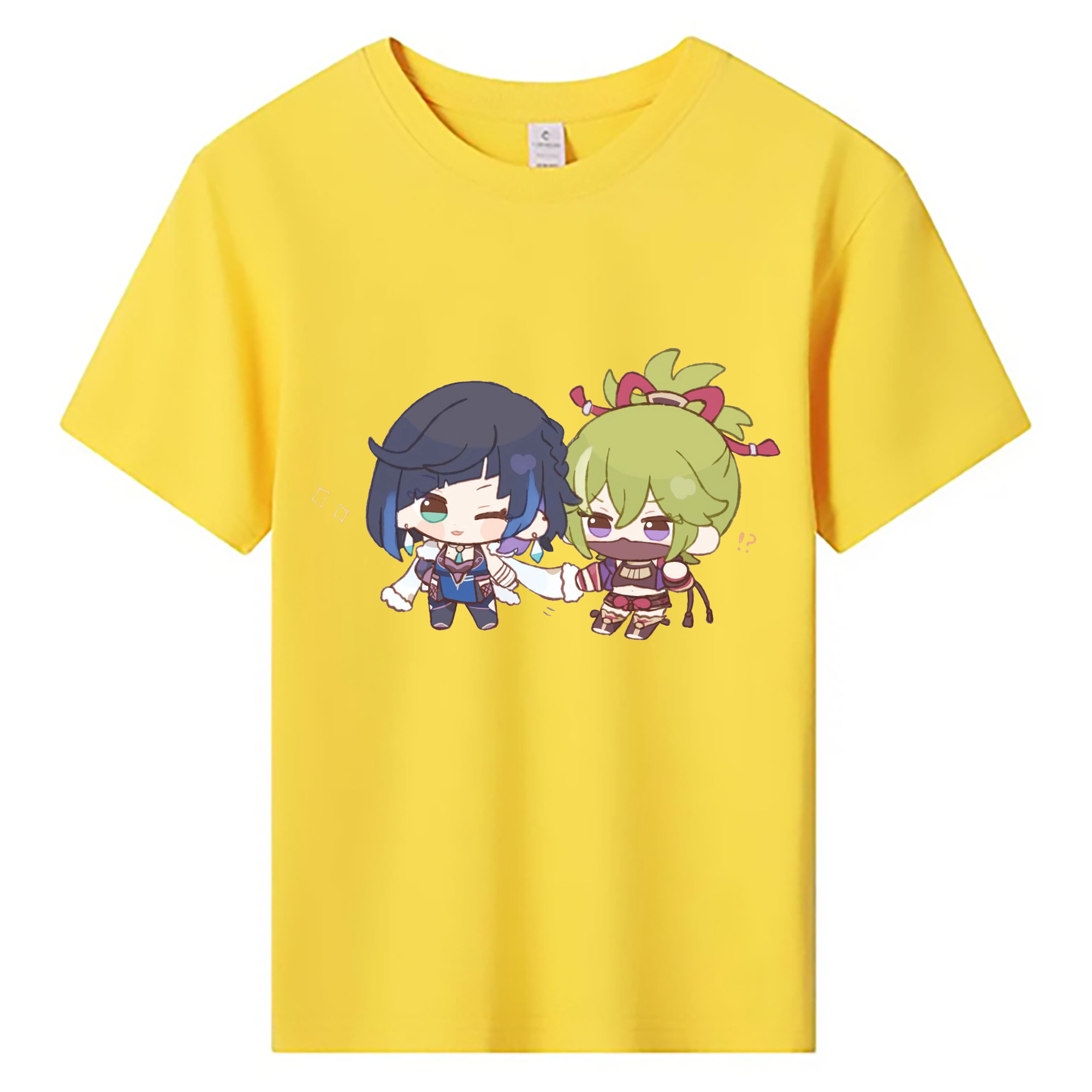 げんし神  久岐忍 くき しのぶ genshin Kuki Shinobu 綿100％キッズTシャツ（フロントプリント）