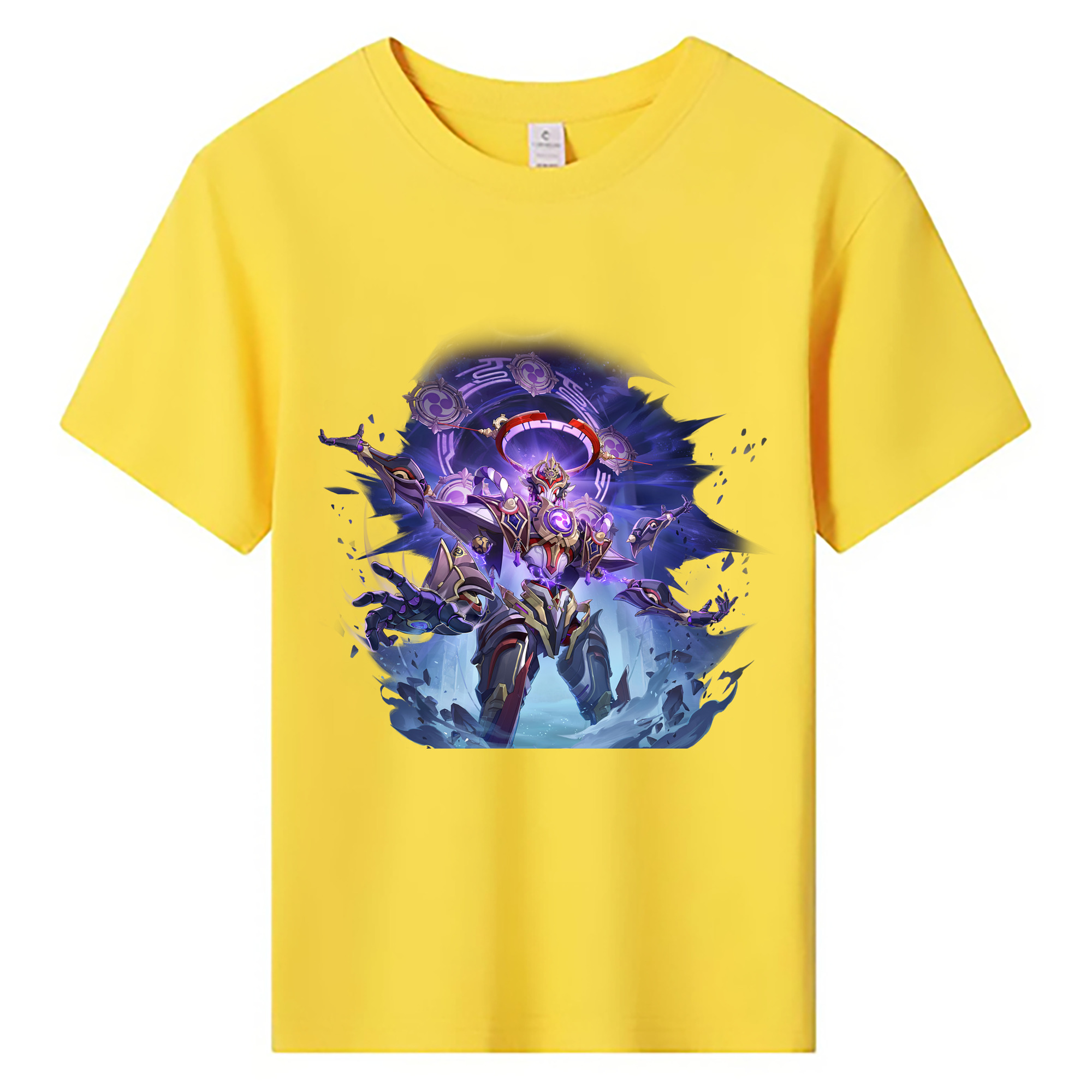 げんし神 さんペい genshin Sanpei 綿100％キッズTシャツ（フロントプリント）