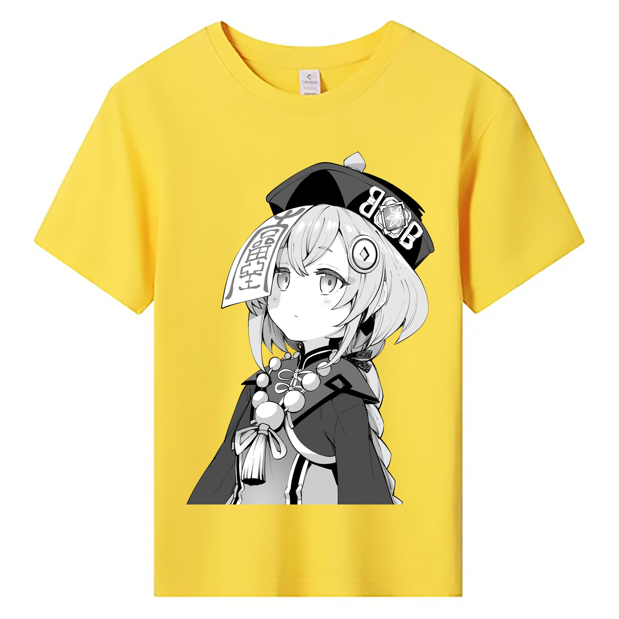 げんし神 七七 なな  genshin Nana 綿100％キッズTシャツ（フロントプリント）