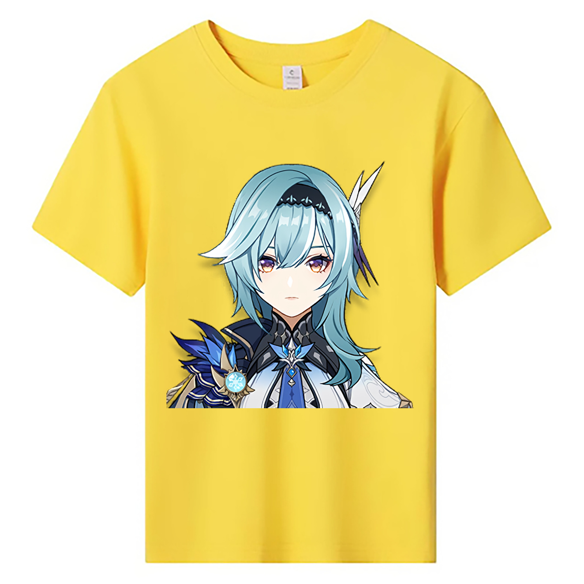 げんし神 优菈 ゆうら genshin Yūra 綿100％キッズTシャツ（フロントプリント）
