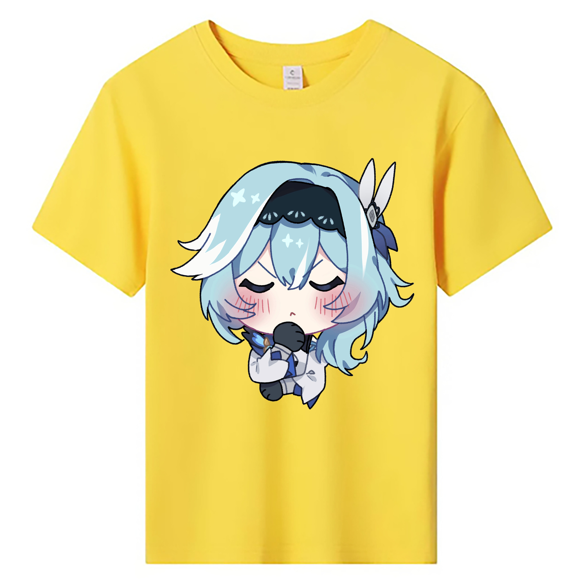 げんし神 优菈 ゆうら genshin Yūra 綿100％キッズTシャツ（フロントプリント）