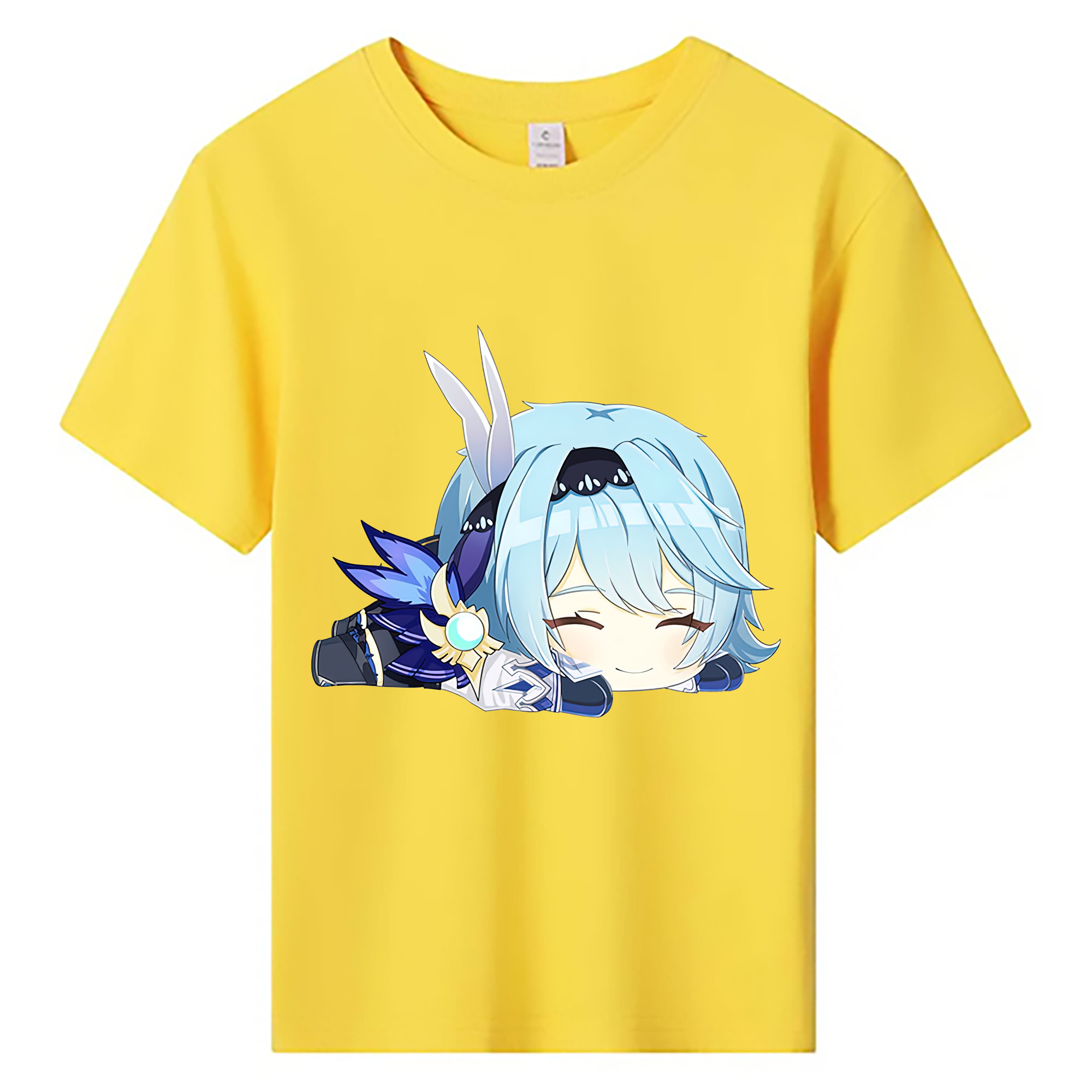げんし神 优菈 ゆうら genshin Yūra 綿100％キッズTシャツ（フロントプリント）
