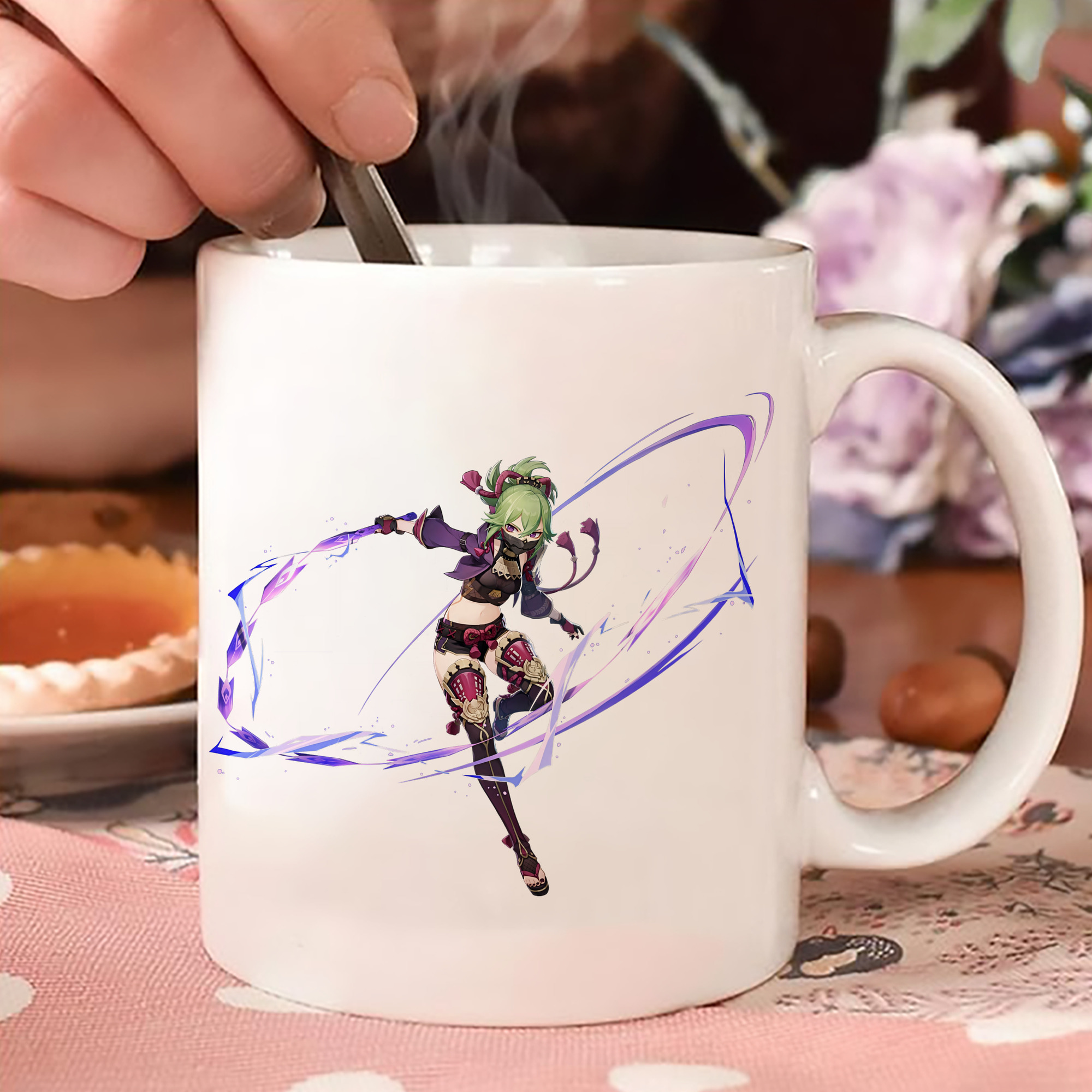 げんし神  久岐忍 くき しのぶ genshin Kuki Shinobu カラーマグカップ