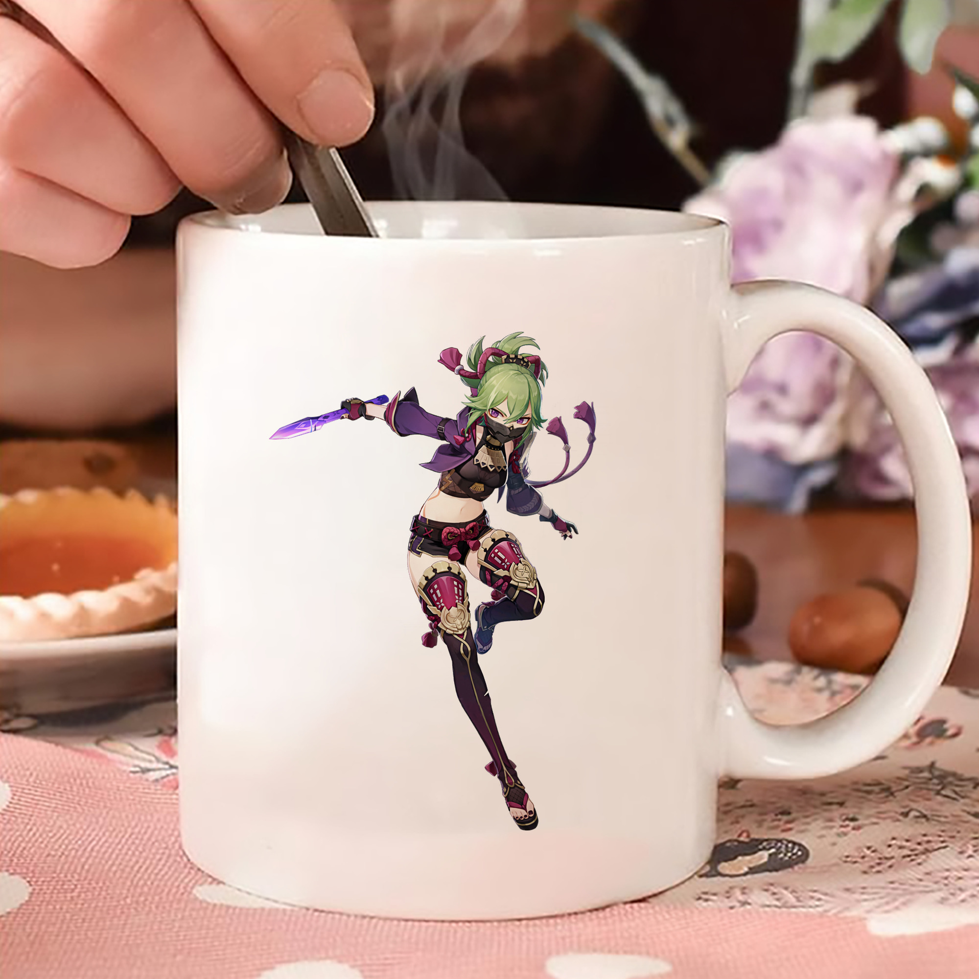 げんし神  久岐忍 くき しのぶ genshin Kuki Shinobu カラーマグカップ