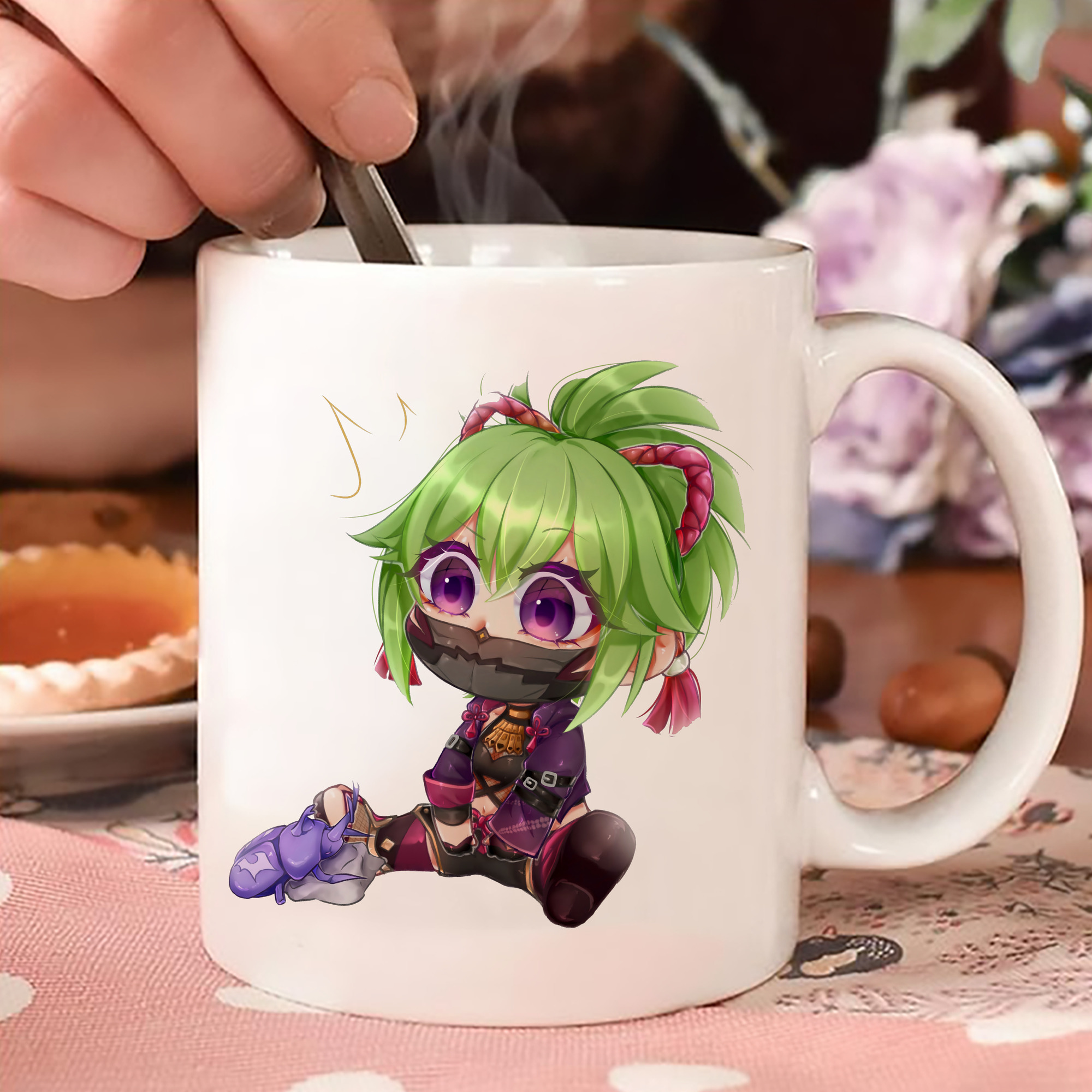 げんし神  久岐忍 くき しのぶ genshin Kuki Shinobu カラーマグカップ