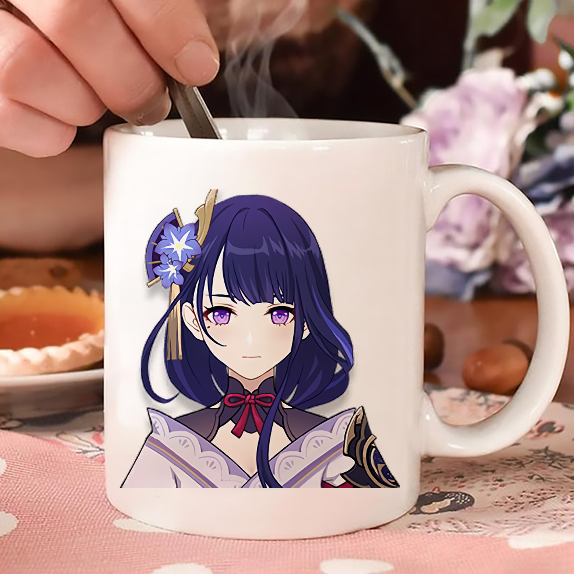 げんし神 雷電将軍 らいでんしょうぐん genshin Raiden Shogun カラーマグカップ