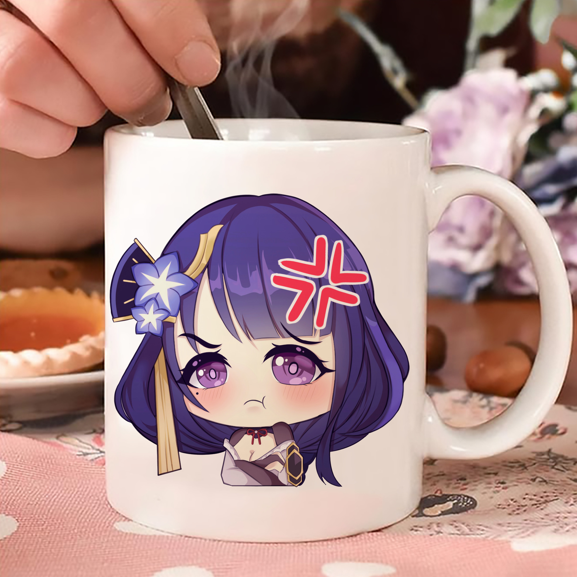 げんし神 雷電将軍 らいでんしょうぐん genshin Raiden Shogun カラーマグカップ