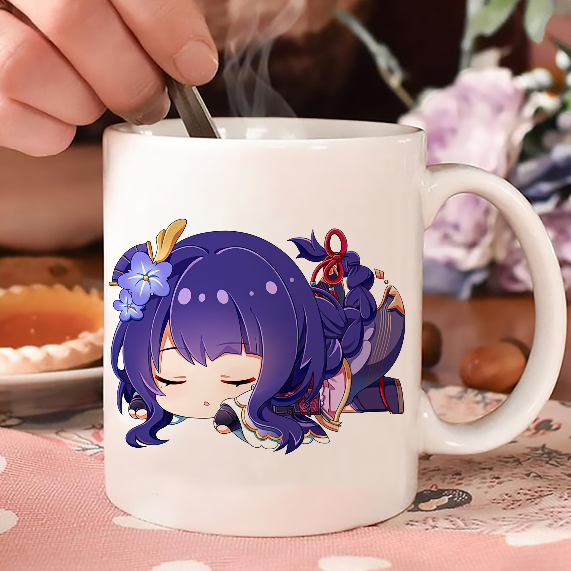 げんし神 雷電将軍 らいでんしょうぐん genshin Raiden Shogun カラーマグカップ