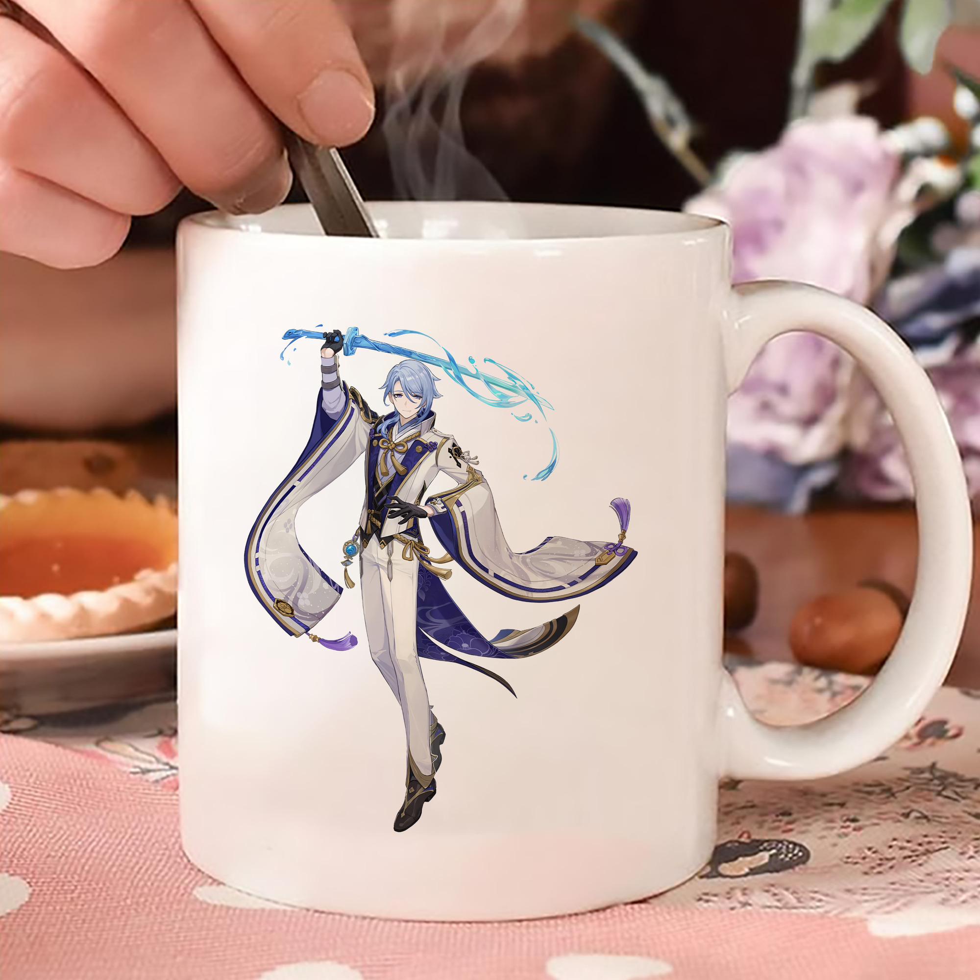 げんし神 神里綾人 かみさとあやと genshin Kamisato Ayato カラーマグカップ