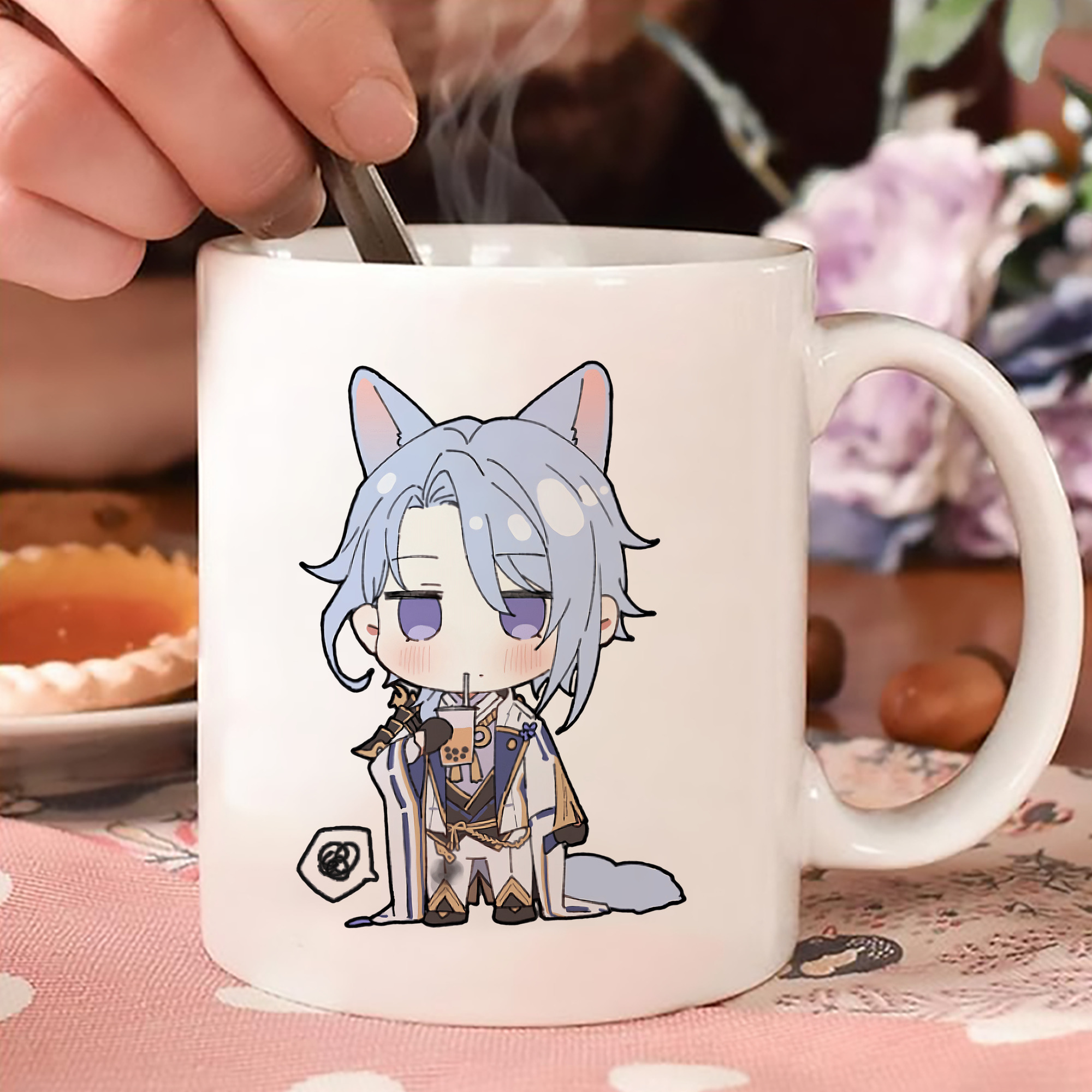 げんし神 神里綾人 かみさとあやと genshin Kamisato Ayato カラーマグカップ