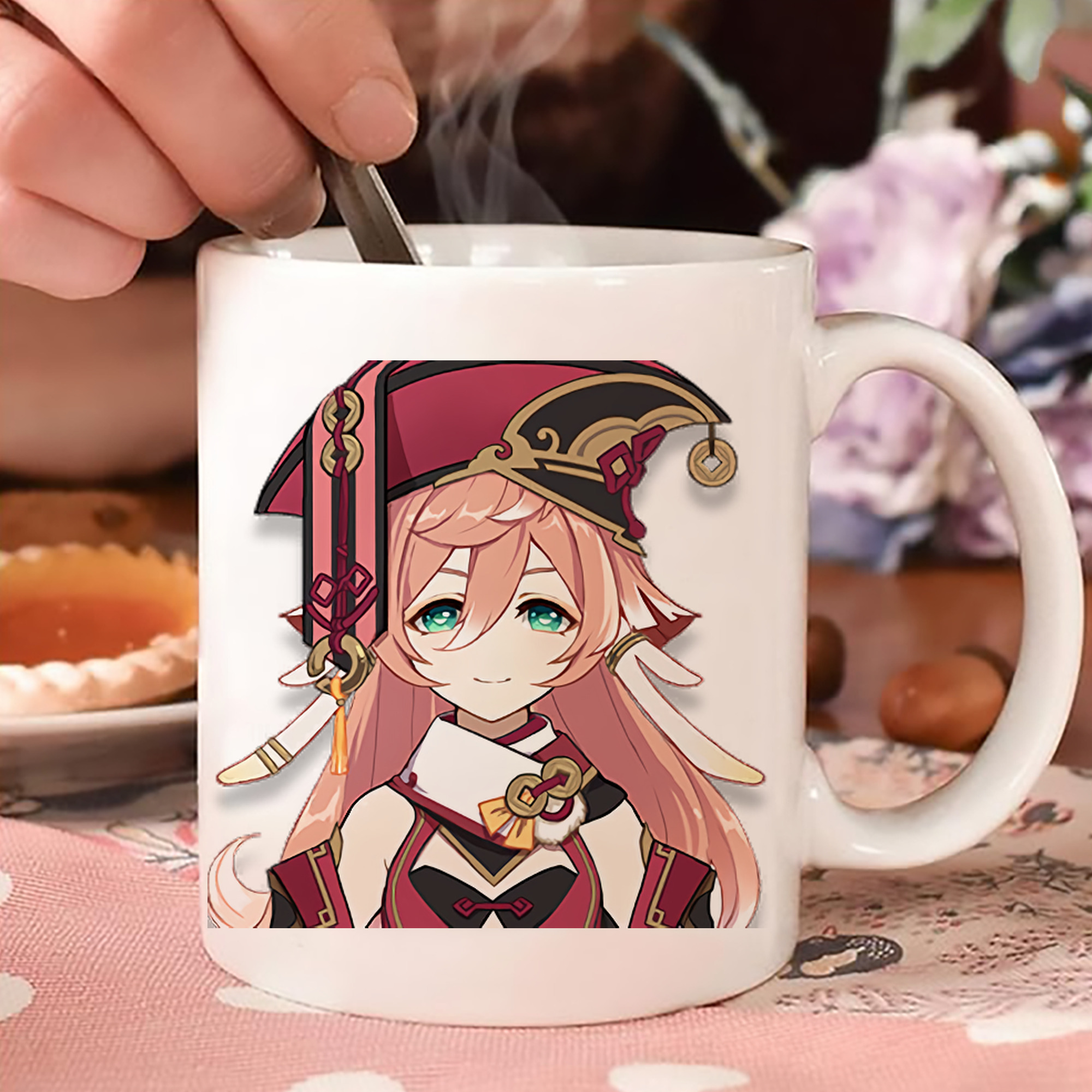 げんし神 ヤンフェイ genshin Yanfei カラーマグカップ