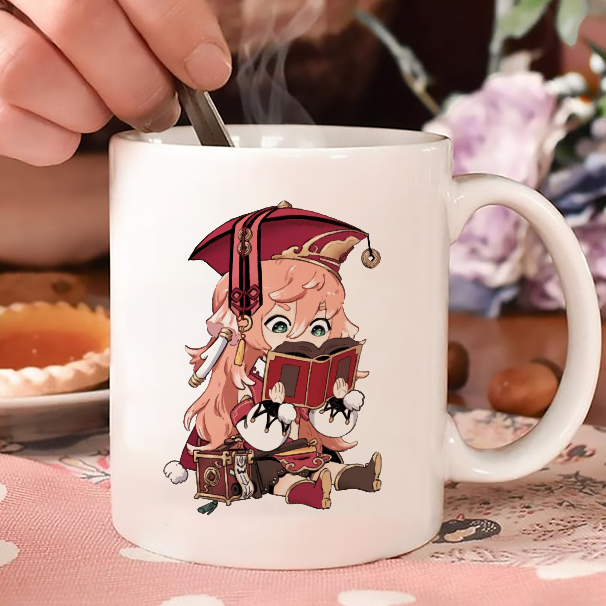 げんし神 ヤンフェイ genshin Yanfei カラーマグカップ