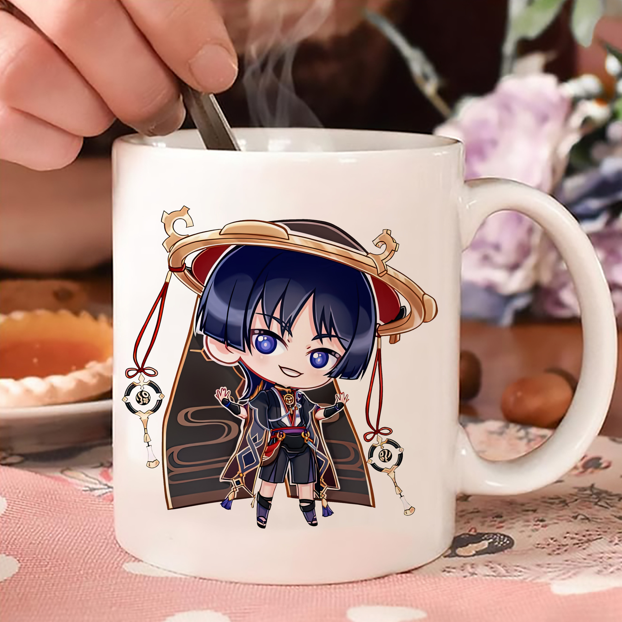 げんし神 さんペい genshin Sanpei カラーマグカップ