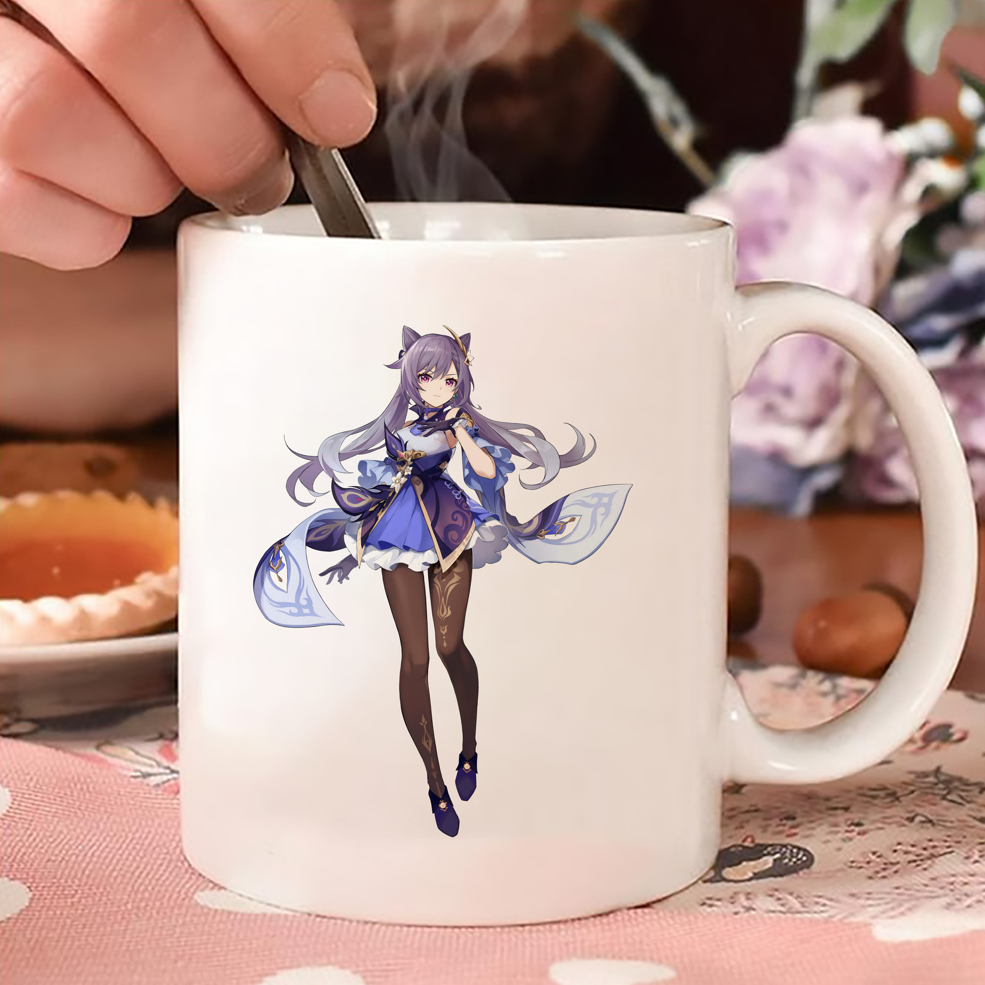 げんし神 刻晴 こくせい genshin Kokusei カラーマグカップ