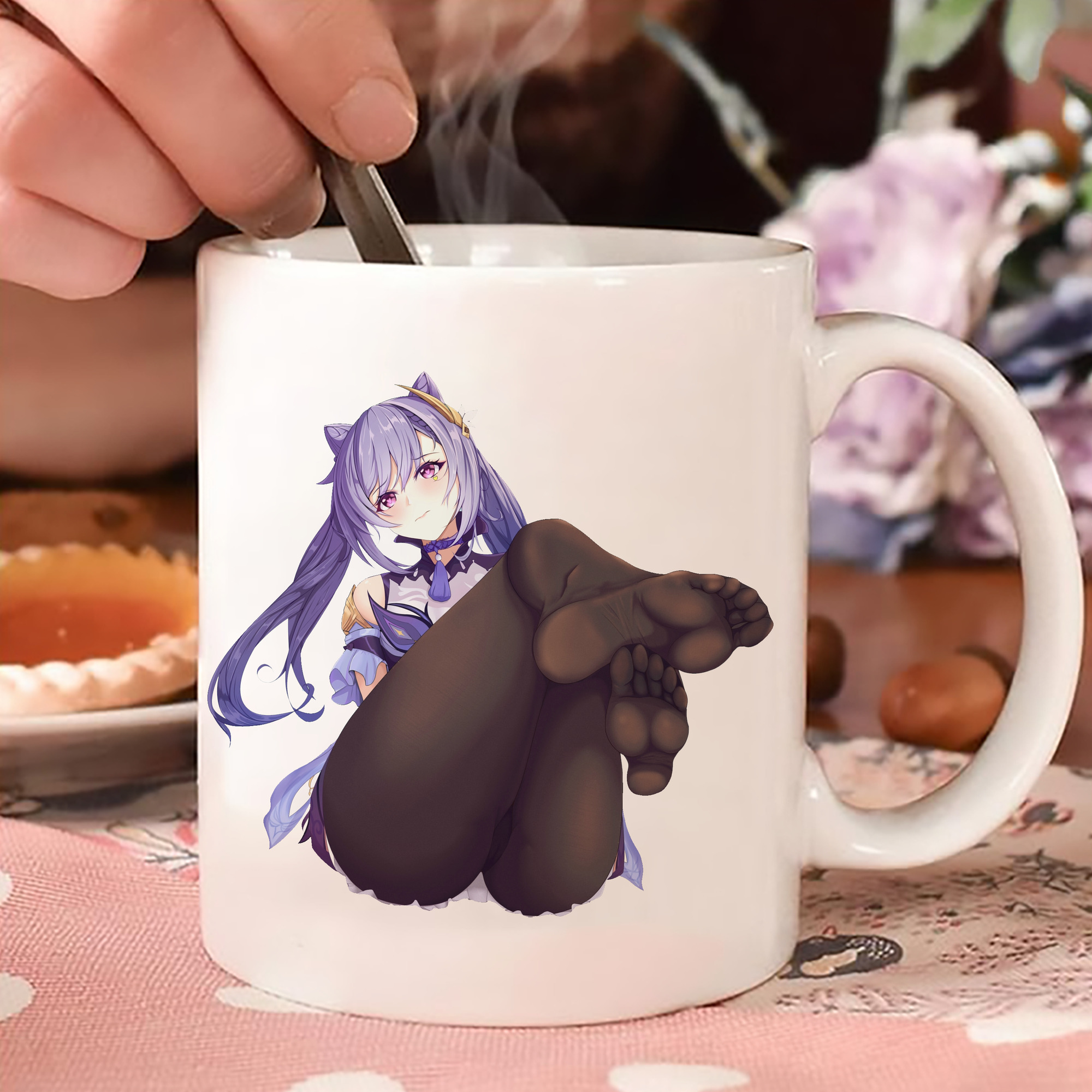 げんし神 刻晴 こくせい genshin Kokusei カラーマグカップ