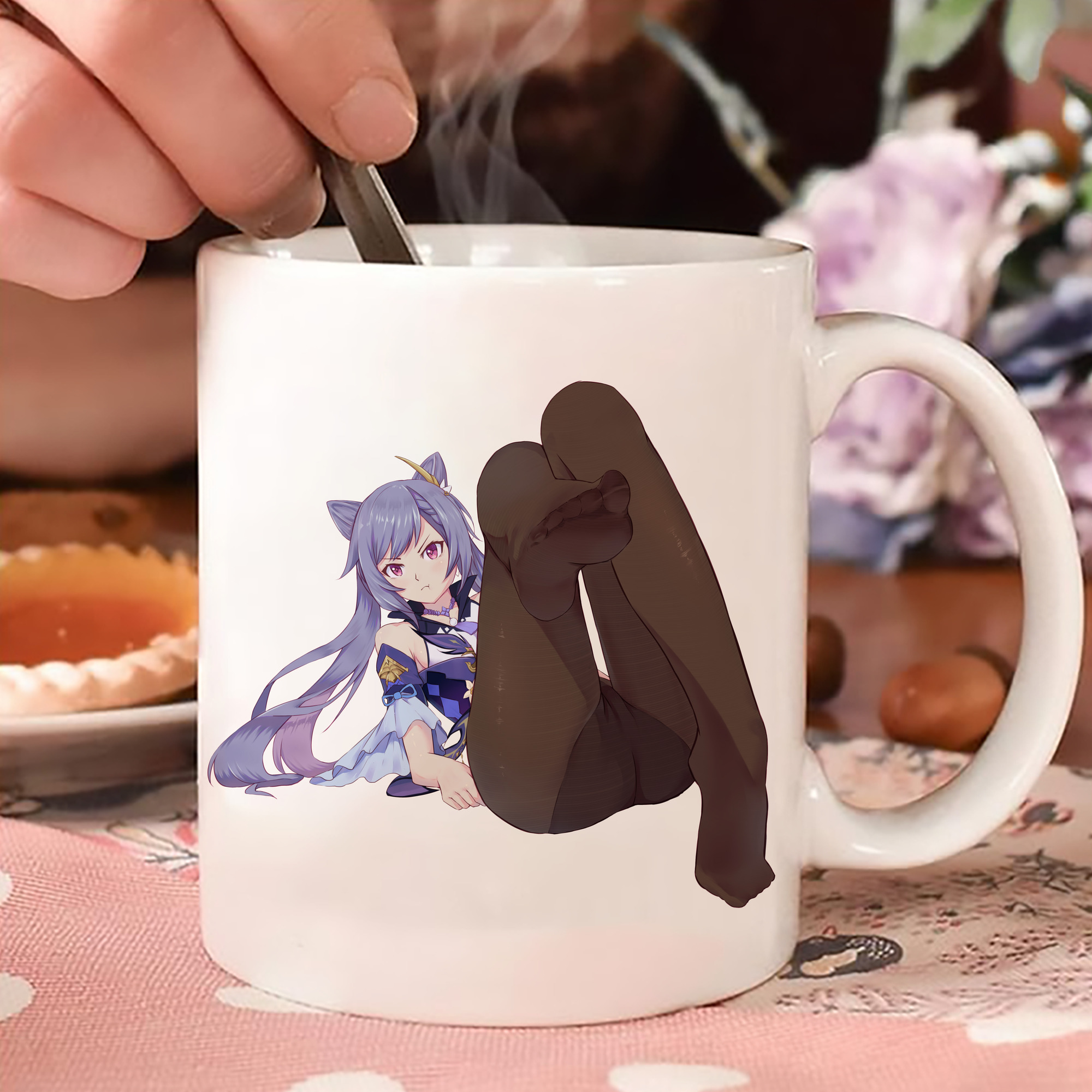 げんし神 刻晴 こくせい genshin Kokusei カラーマグカップ