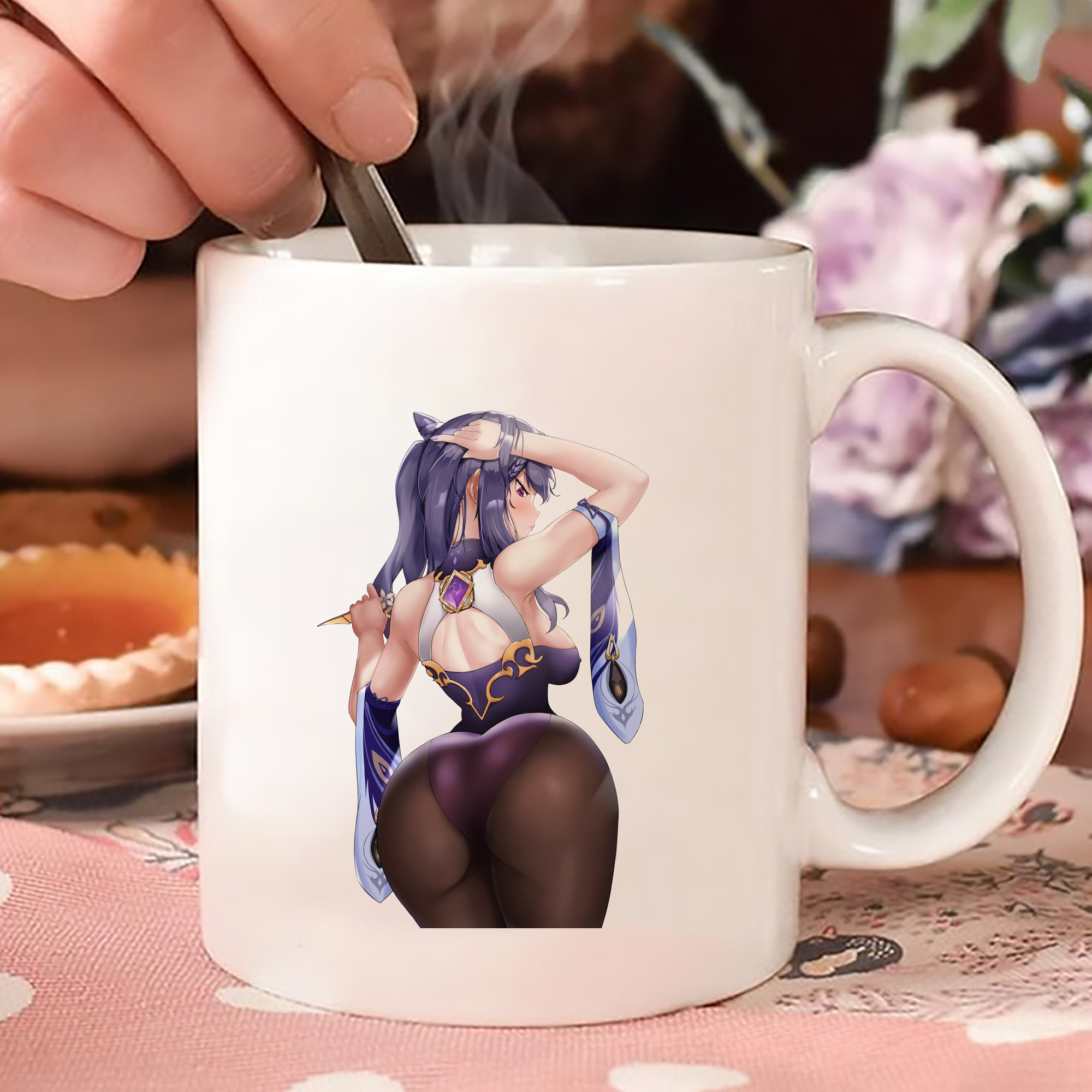 げんし神 刻晴 こくせい genshin Kokusei カラーマグカップ