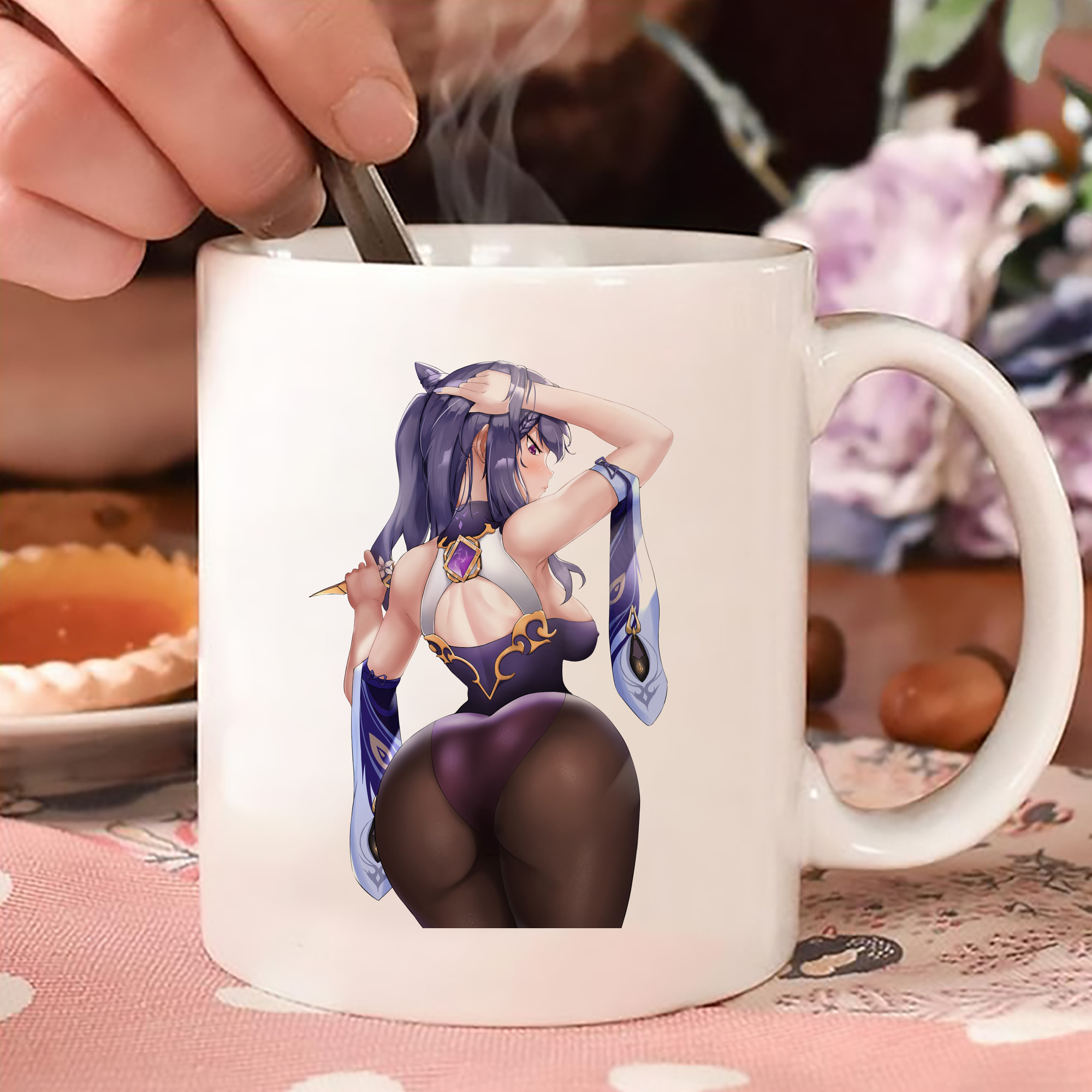 げんし神 刻晴 こくせい genshin Kokusei カラーマグカップ