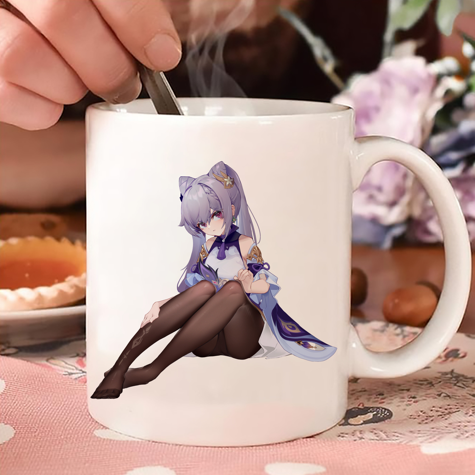 げんし神 刻晴 こくせい genshin Kokusei カラーマグカップ