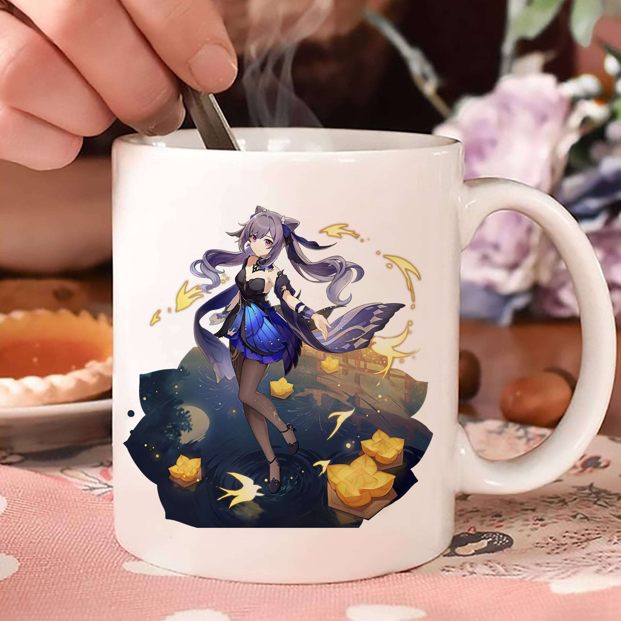 げんし神 刻晴 こくせい genshin Kokusei カラーマグカップ