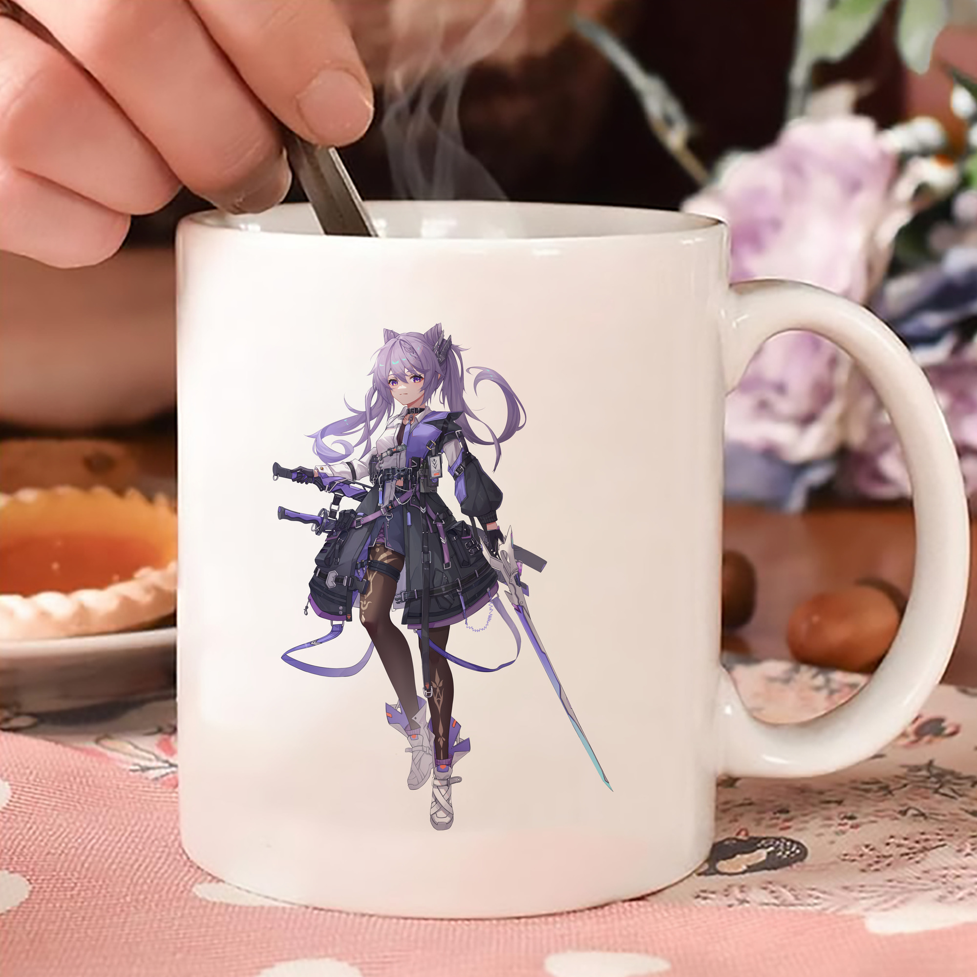 げんし神 刻晴 こくせい genshin Kokusei カラーマグカップ