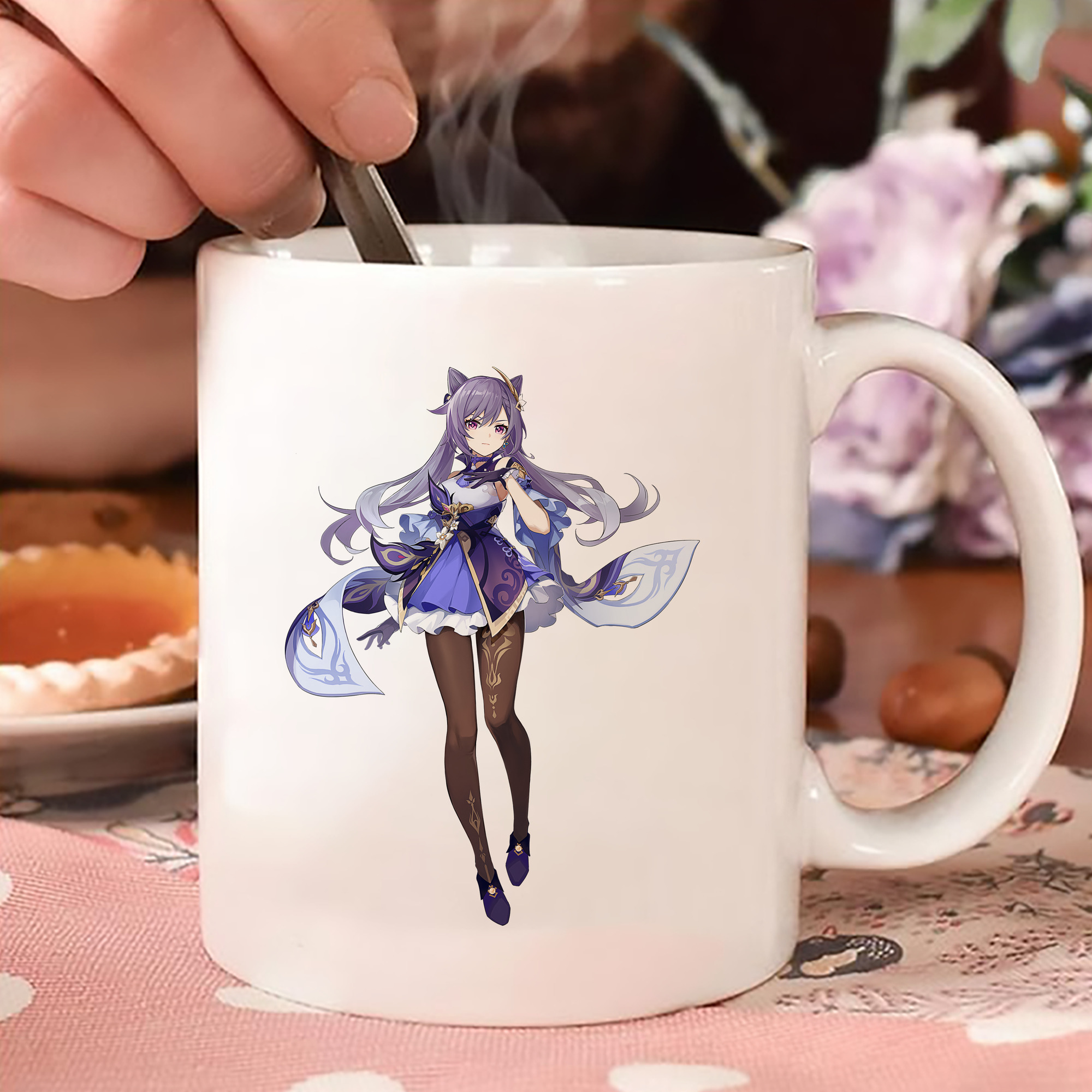 げんし神 刻晴 こくせい genshin Kokusei カラーマグカップ