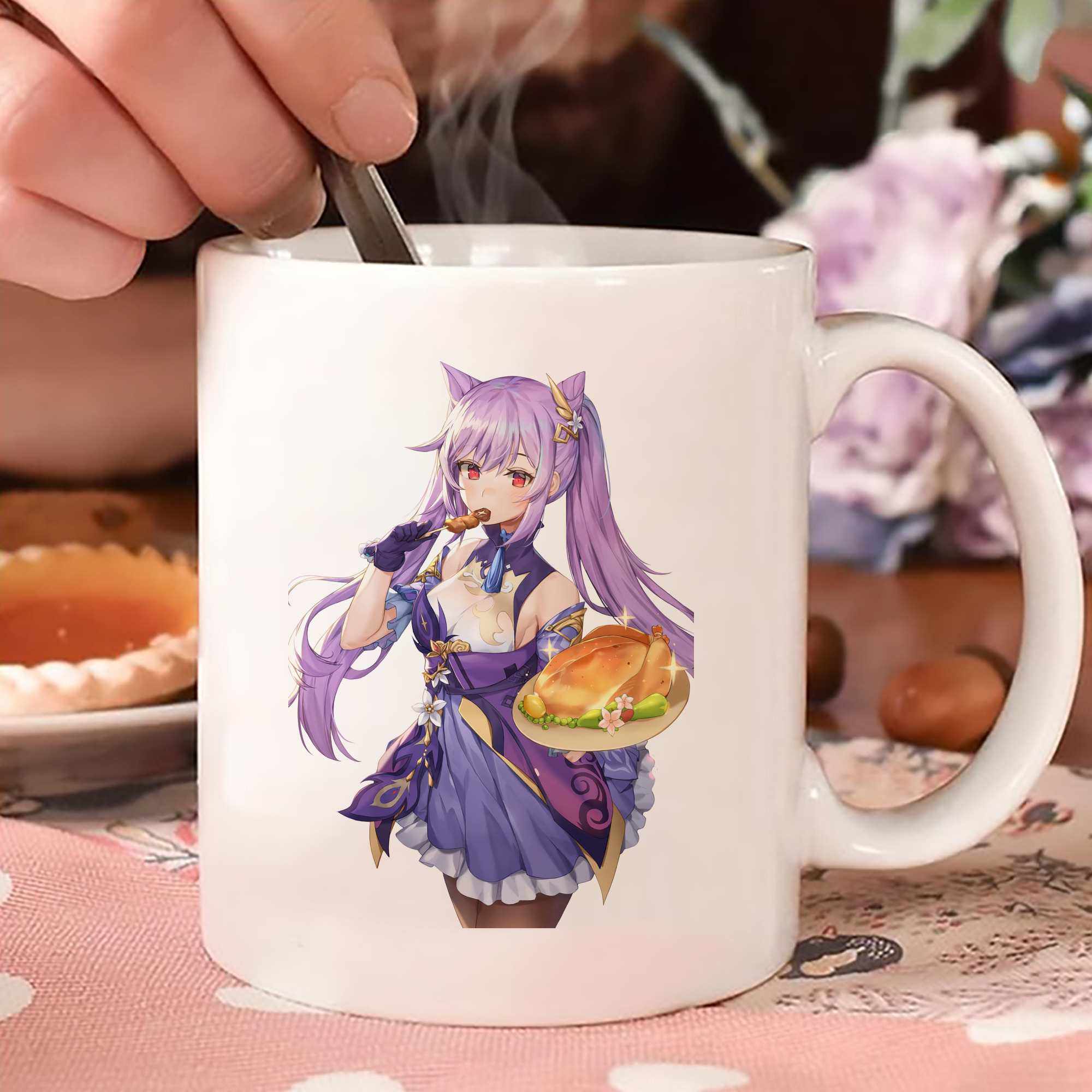 げんし神 刻晴 こくせい genshin Kokusei カラーマグカップ